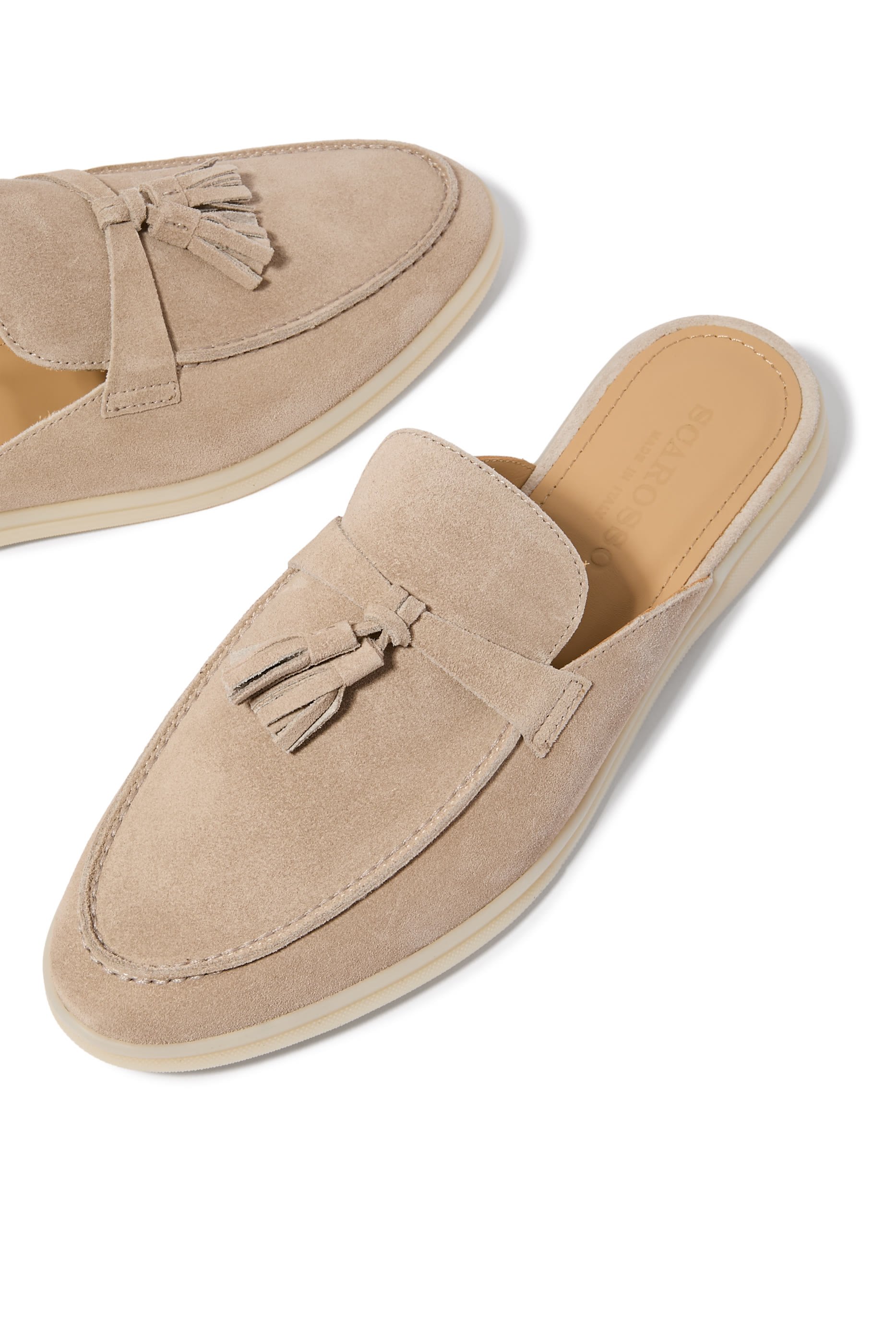 Lucrezia Sand Scamosciata Loafers