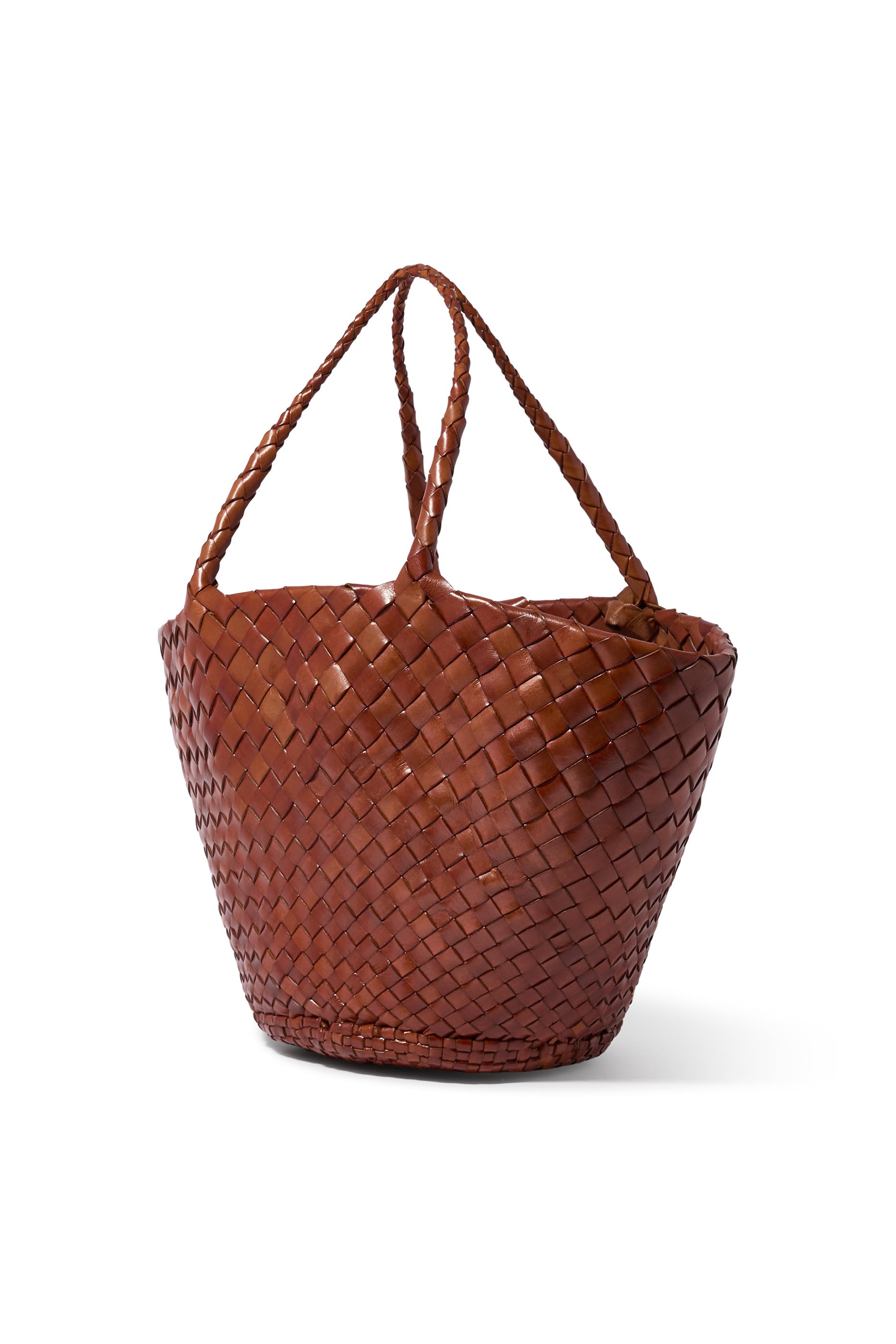 Egola Woven Leather Bag