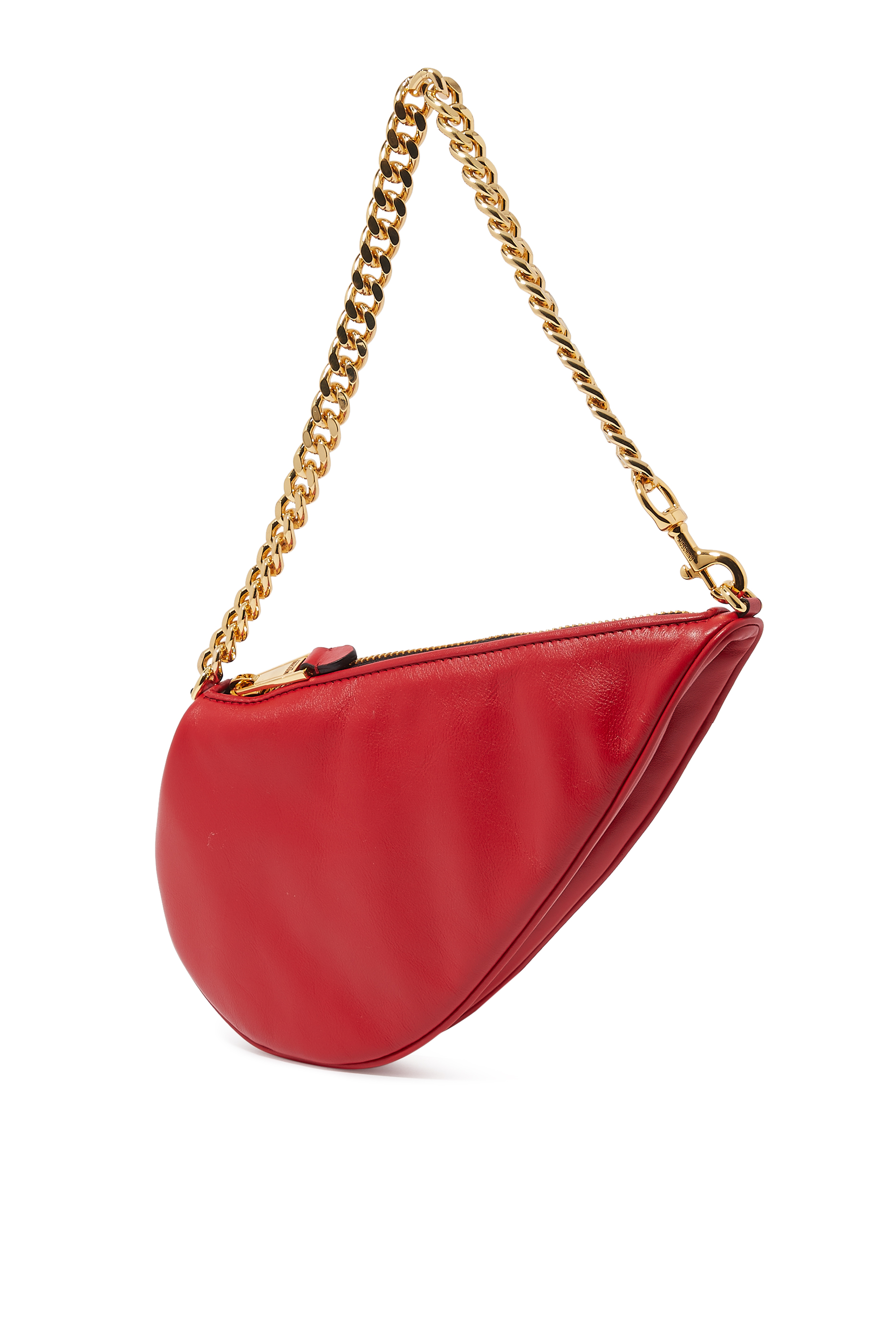 Chains & Hearts Medium Shoulder Bag