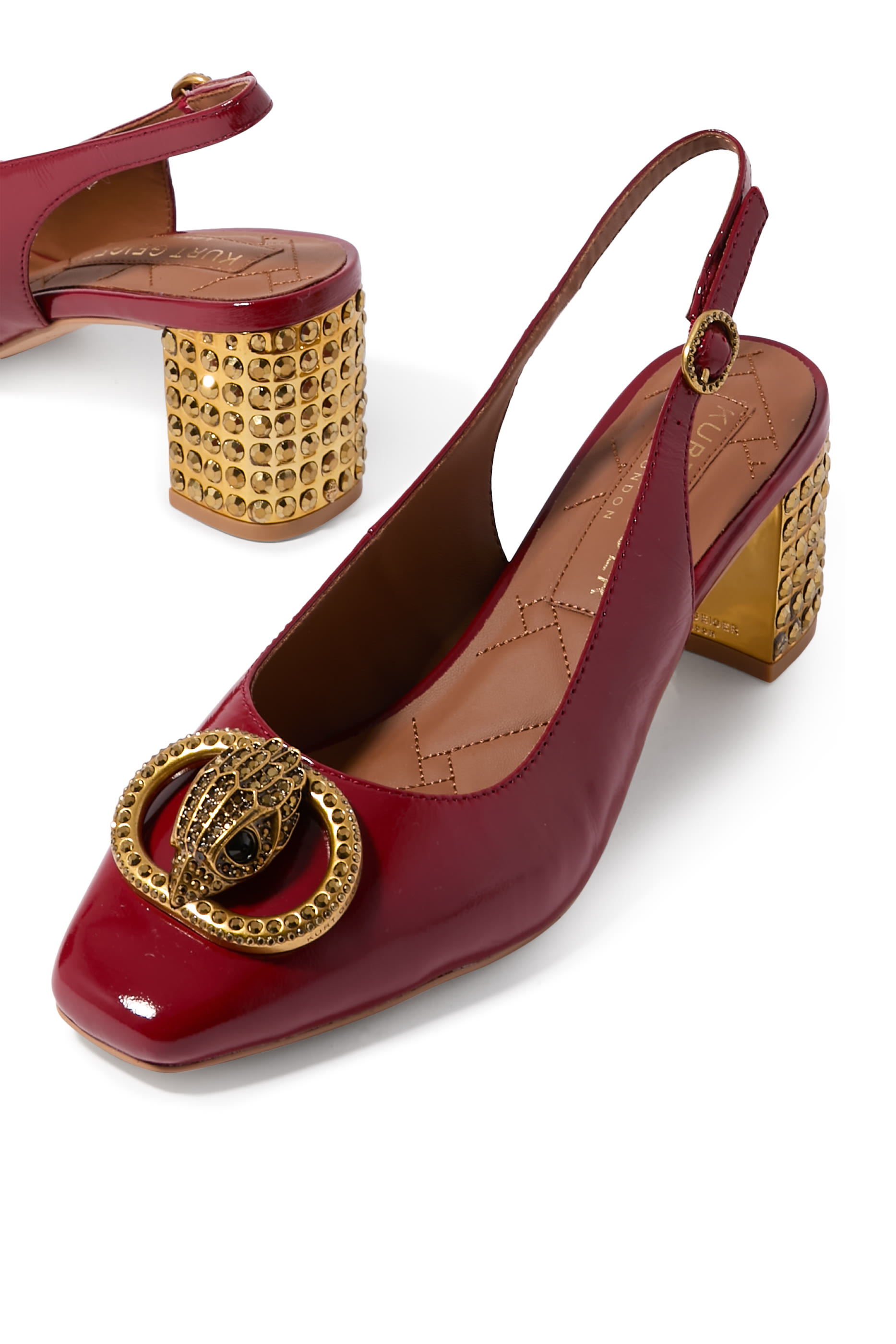 Chelsea Block Slingback Heel