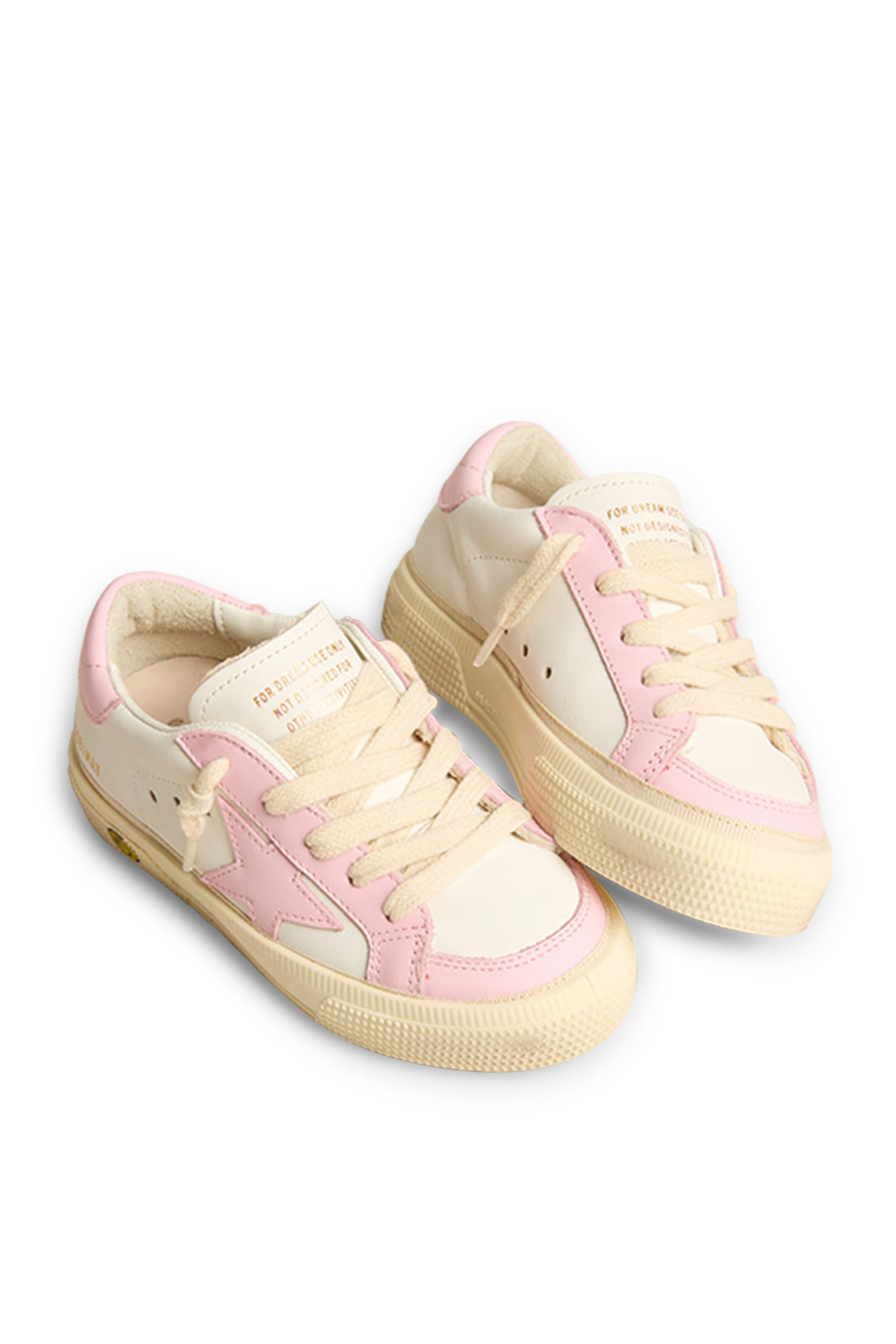 Kids May Leather Sneakers