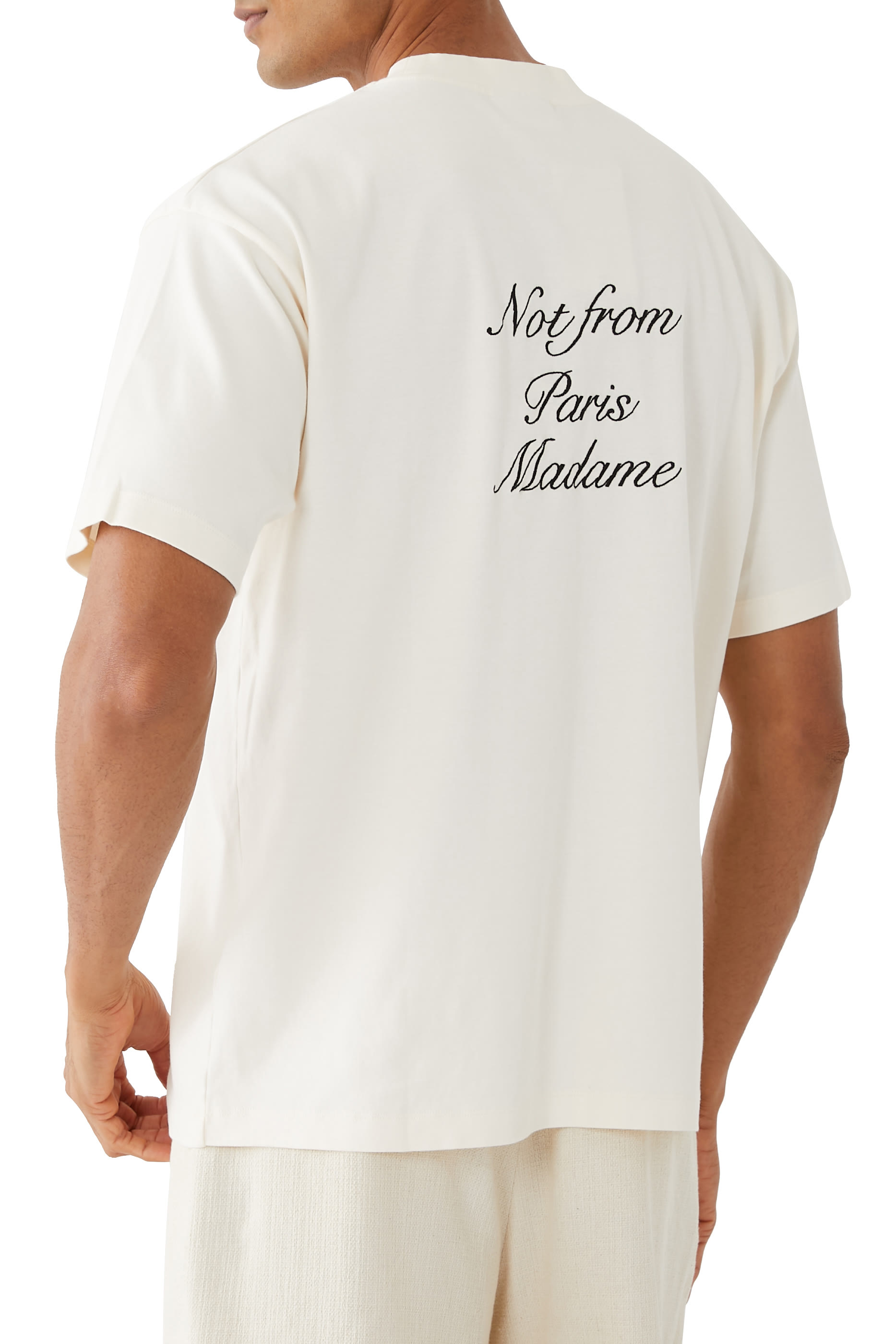 Le T-Shirt Slogan Cursive