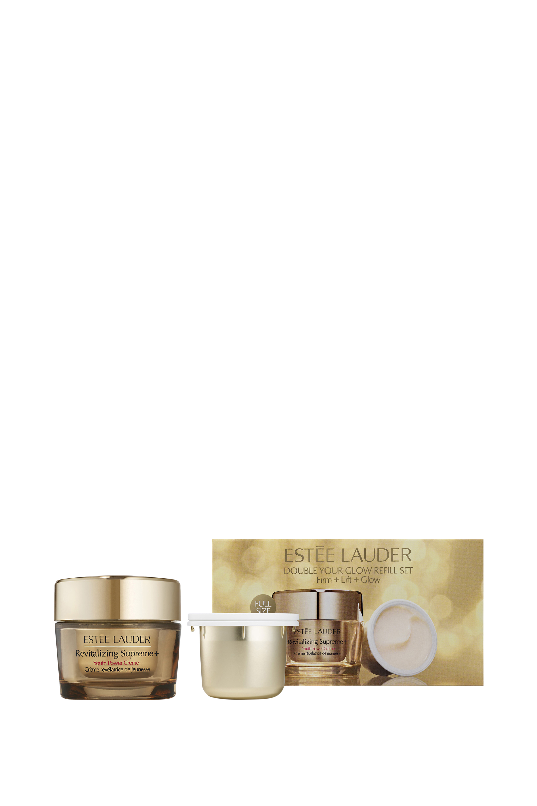 Revitalizing Supreme+ Creme Moisturizer Skincare Refill Set
