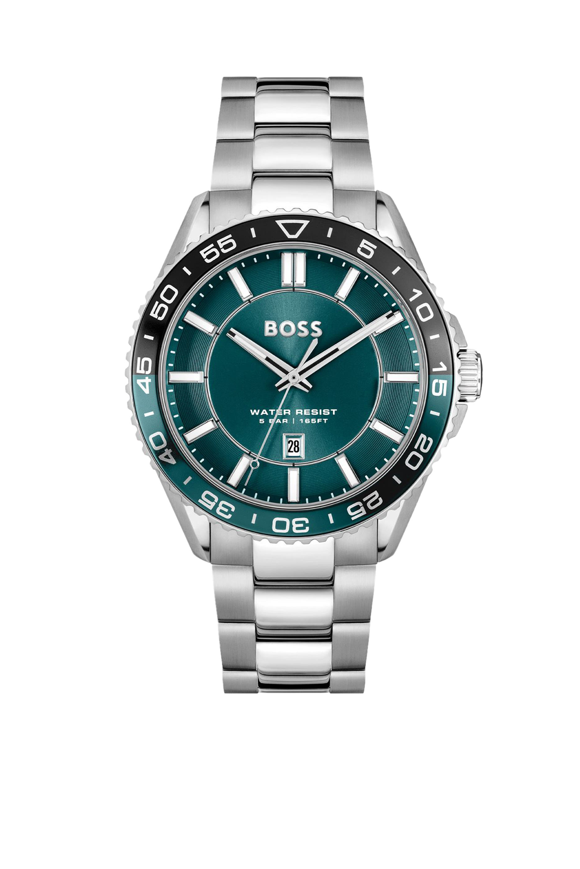 Runner Silver-Tone Watch