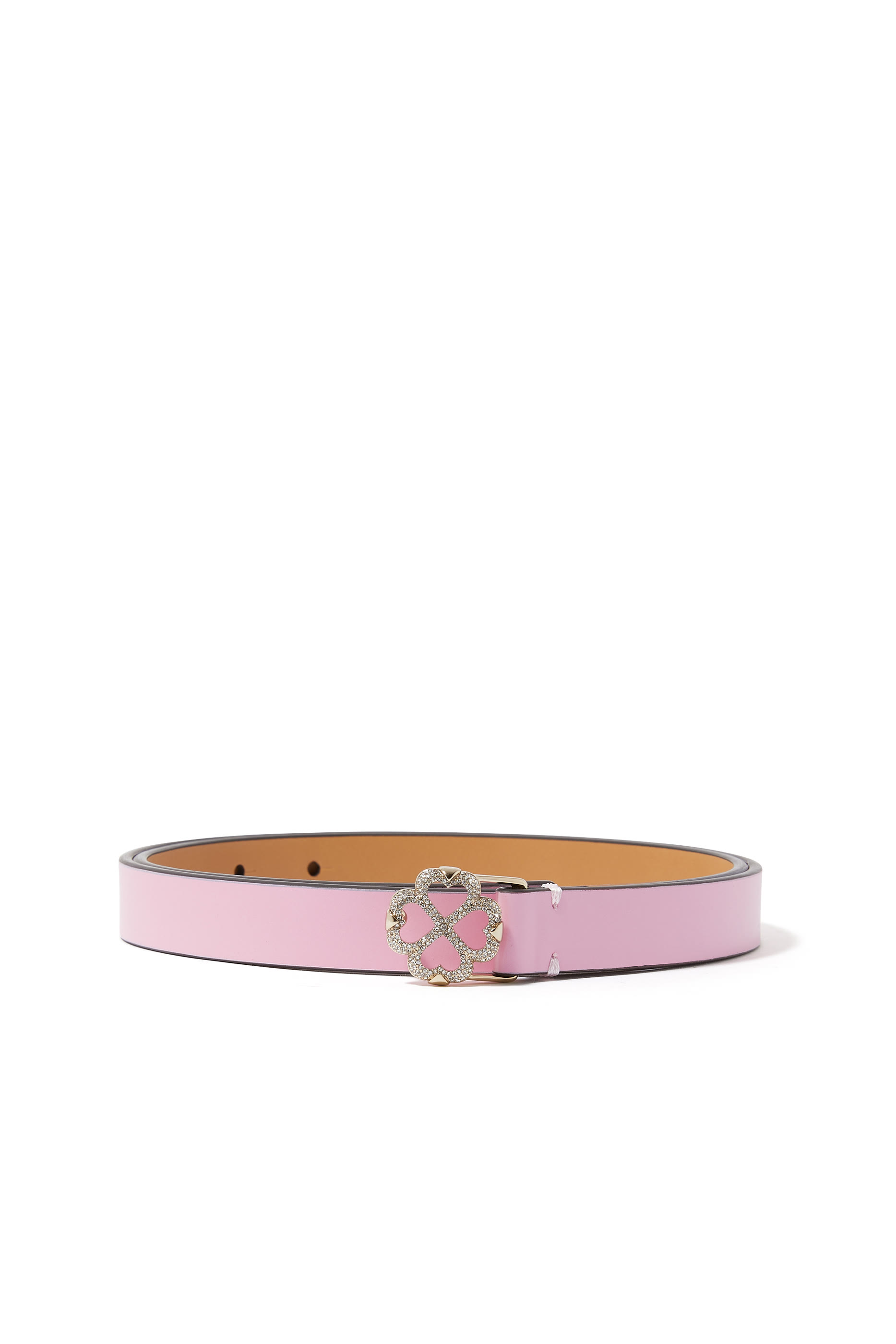 Pav&eacute; Spade Flower Belt