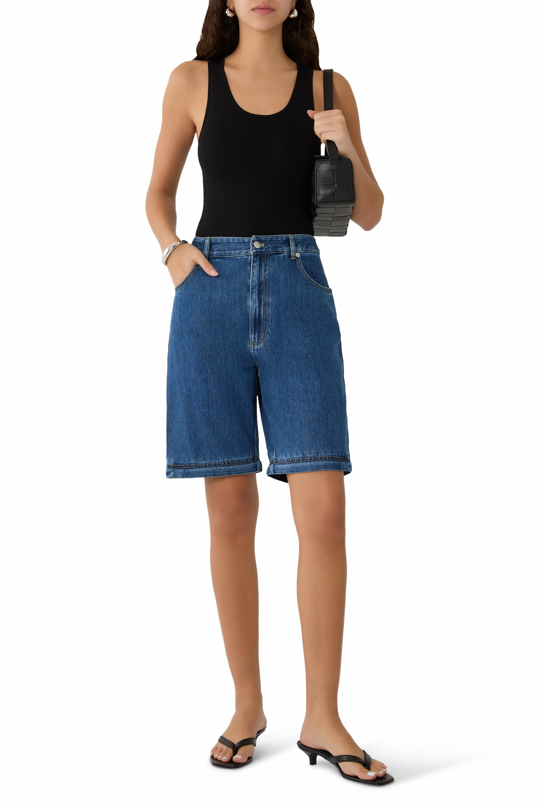 Lars Denim Convertible Zip Jeans