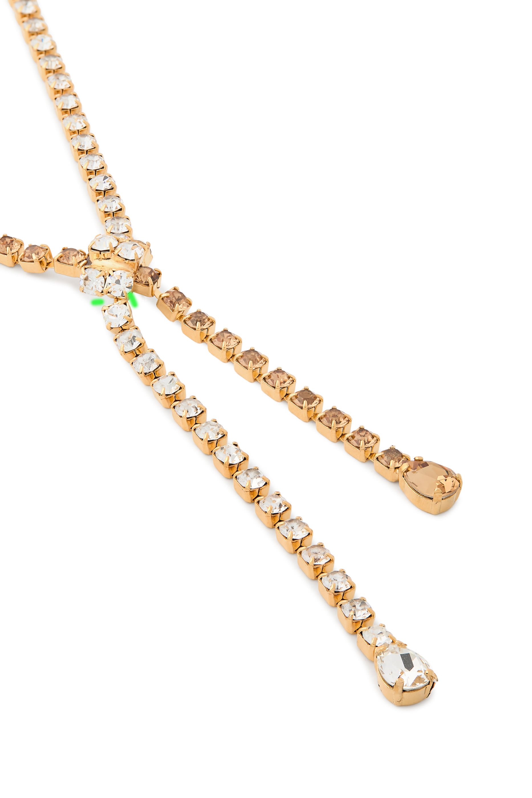 Yvette Necklace, 18K Gold / Rhodium Plated