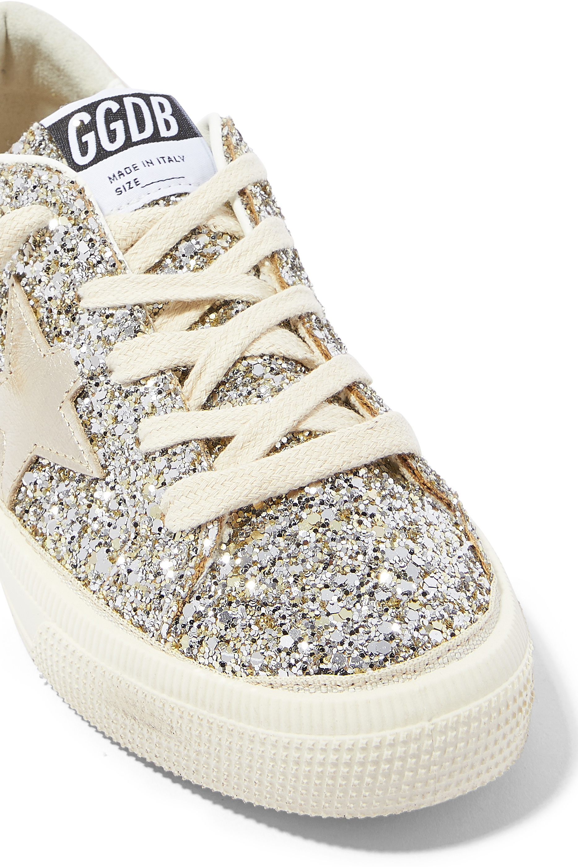 Kids May Young Glitter Sneakers