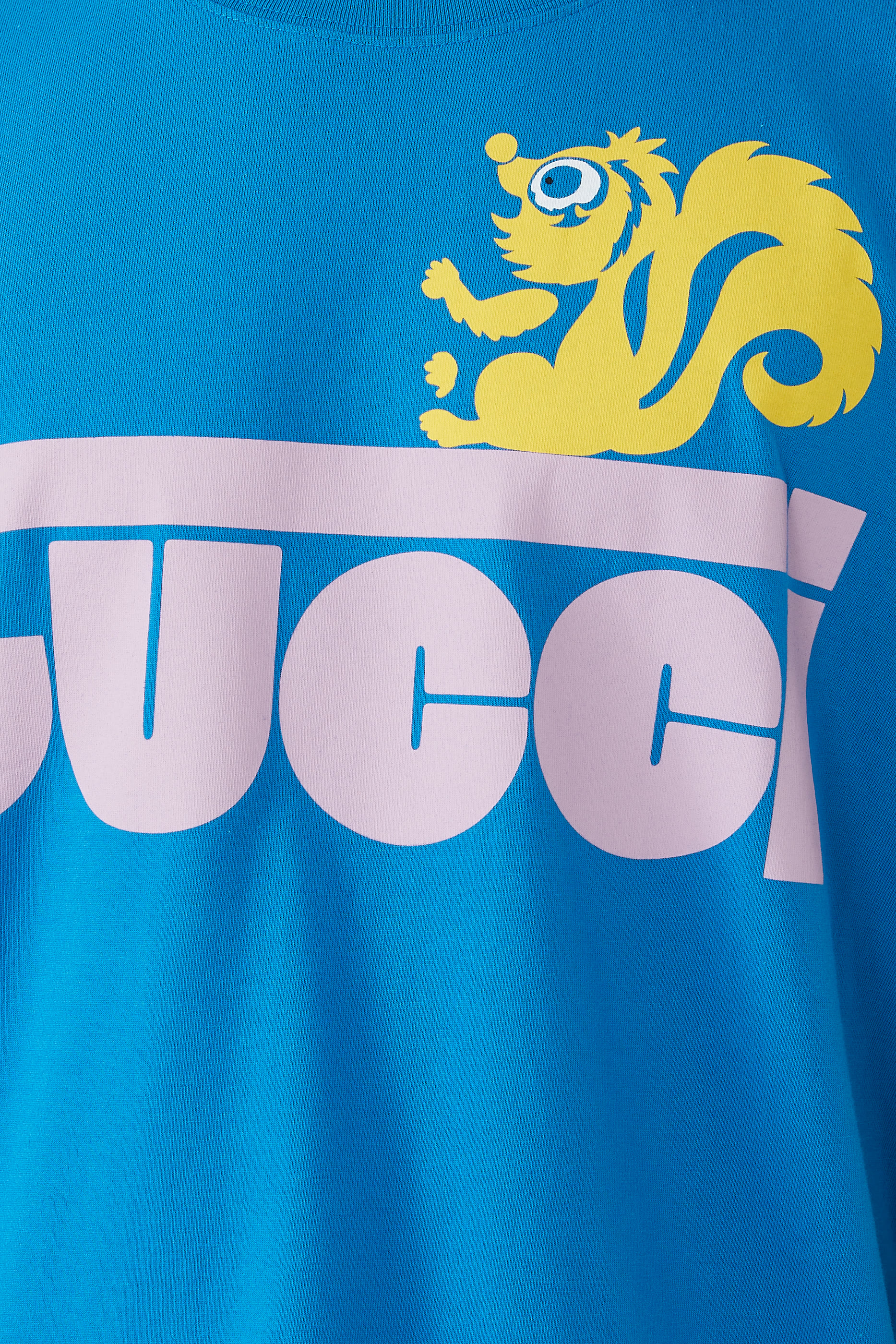 Retro Logo Skunk Print T-Shirt