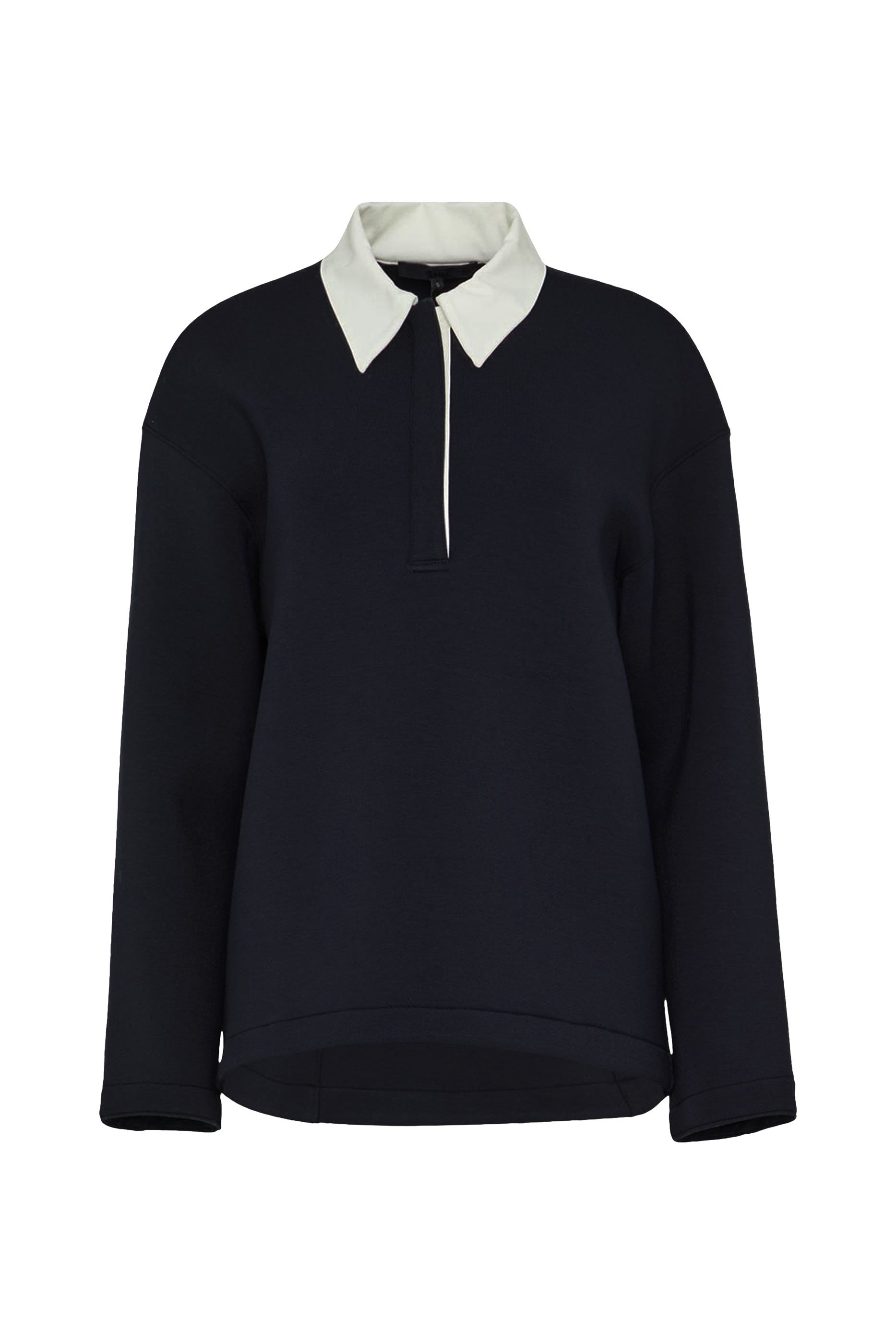 Bonded Viscose Sculpted Polo