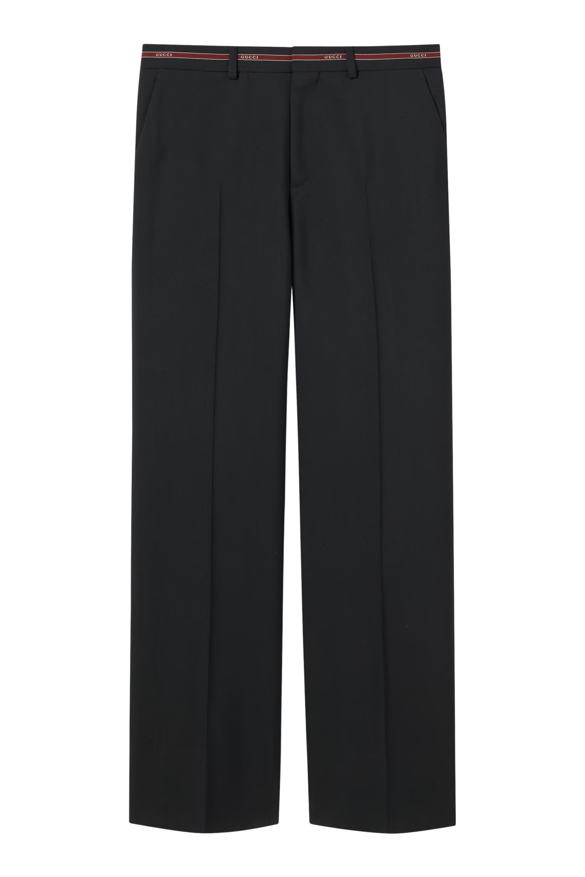 Selvedge Detail  Wool Pants