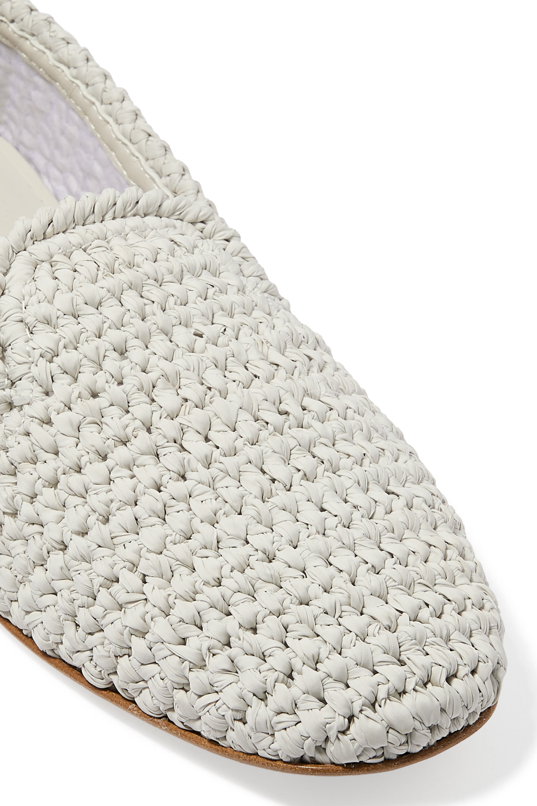  Woven Leather Loafers