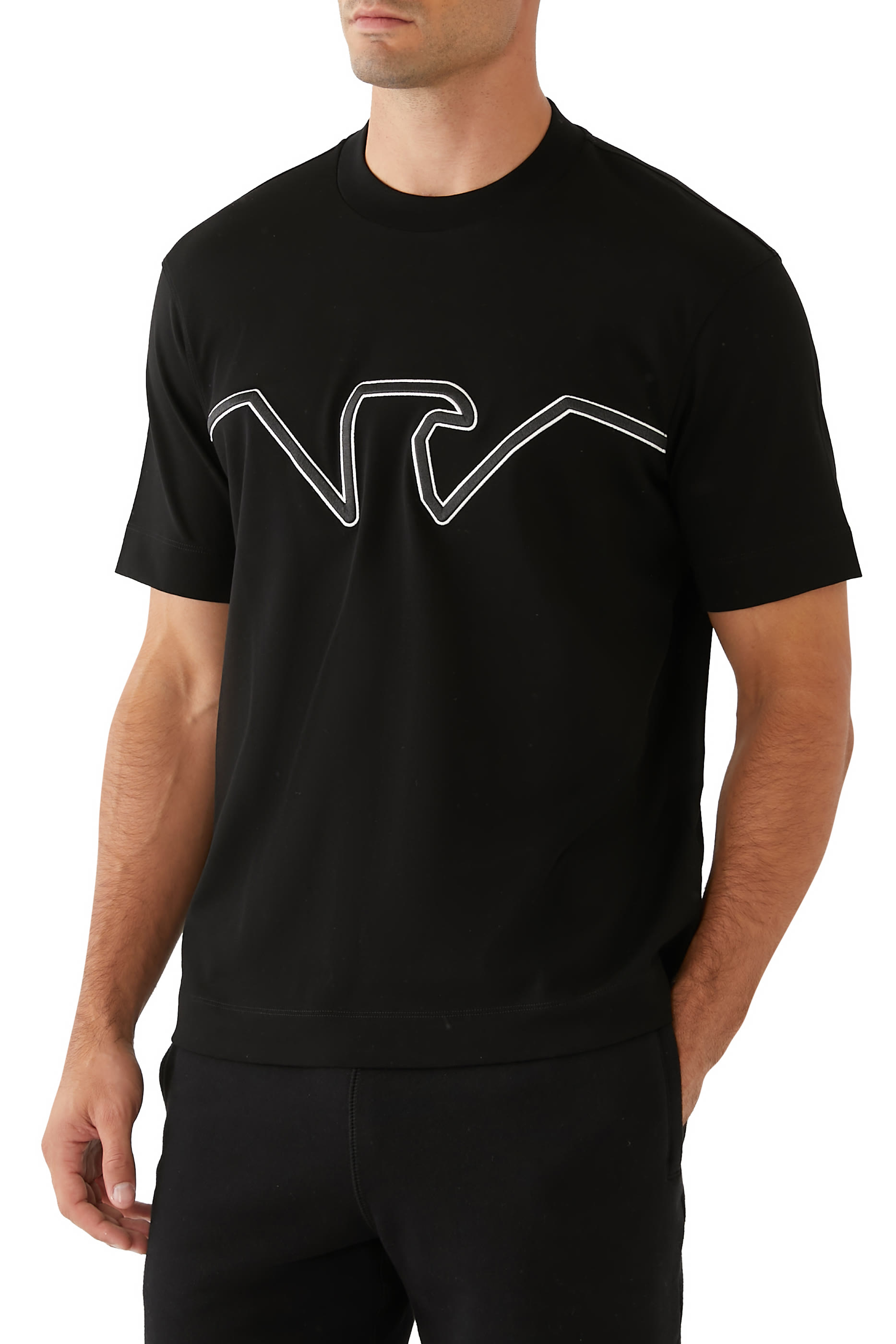 Macro Eagle Logo T-Shirt