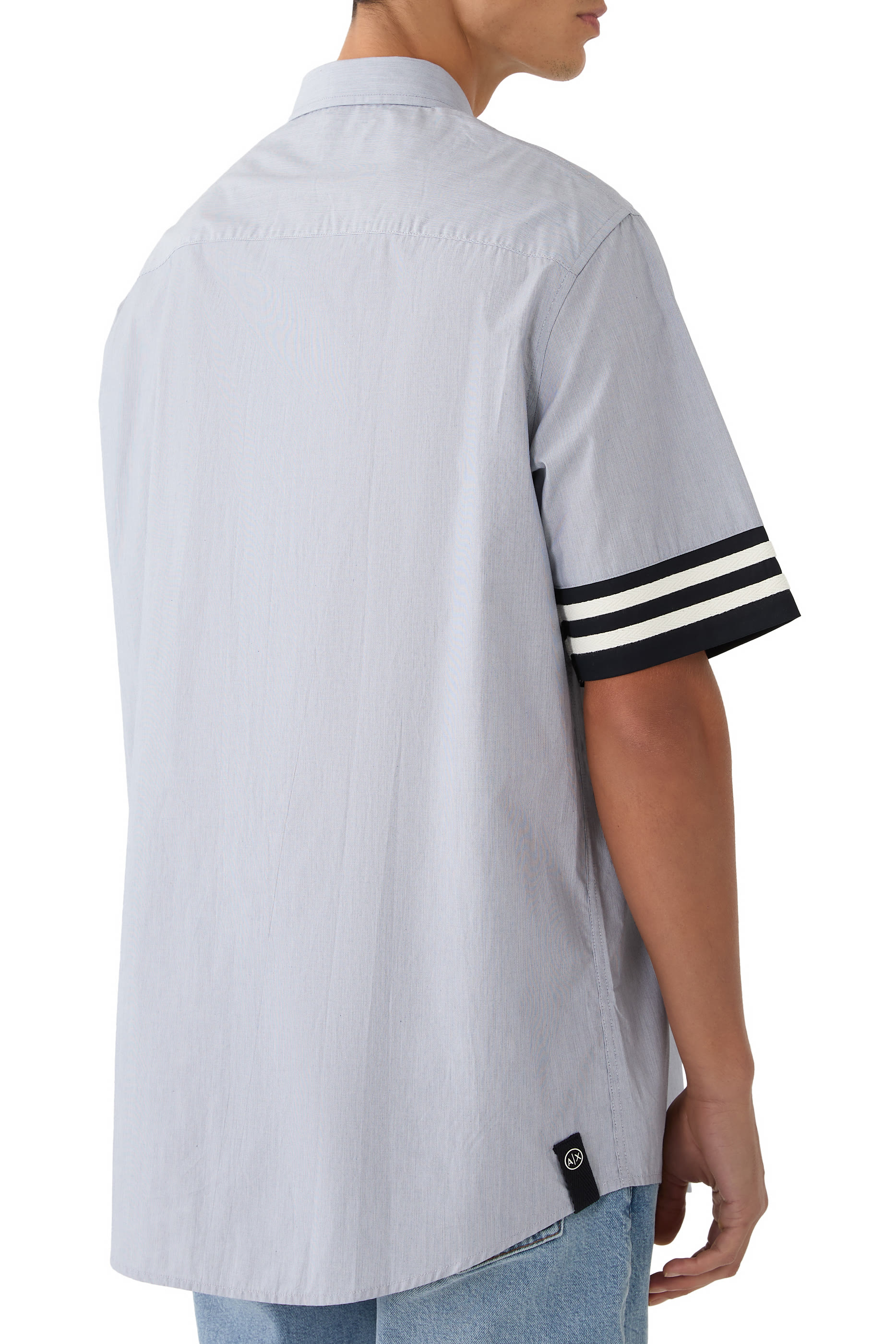 Marina Stripe Sleeves Shirt