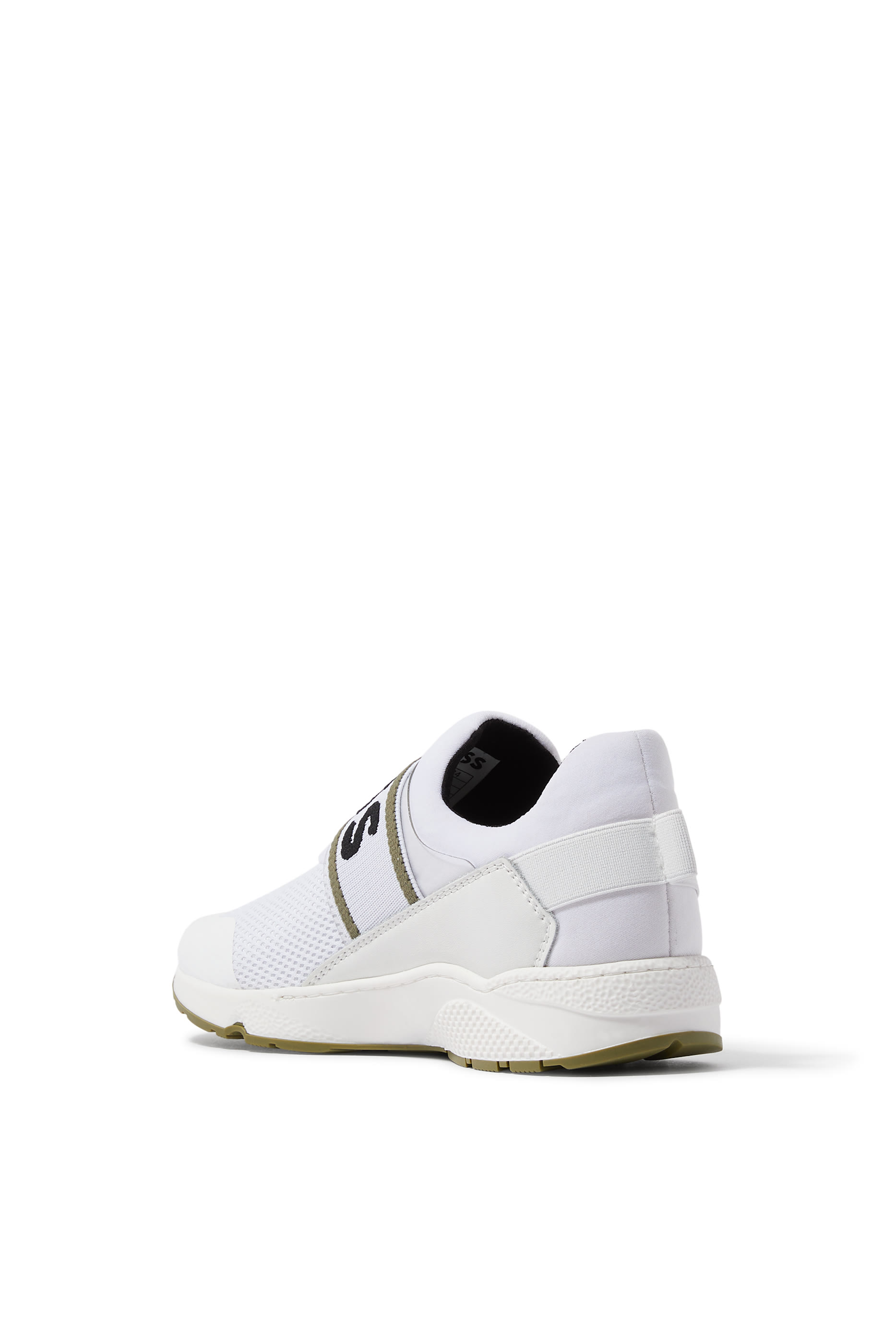 Kids' Leather & Mesh Sneakers