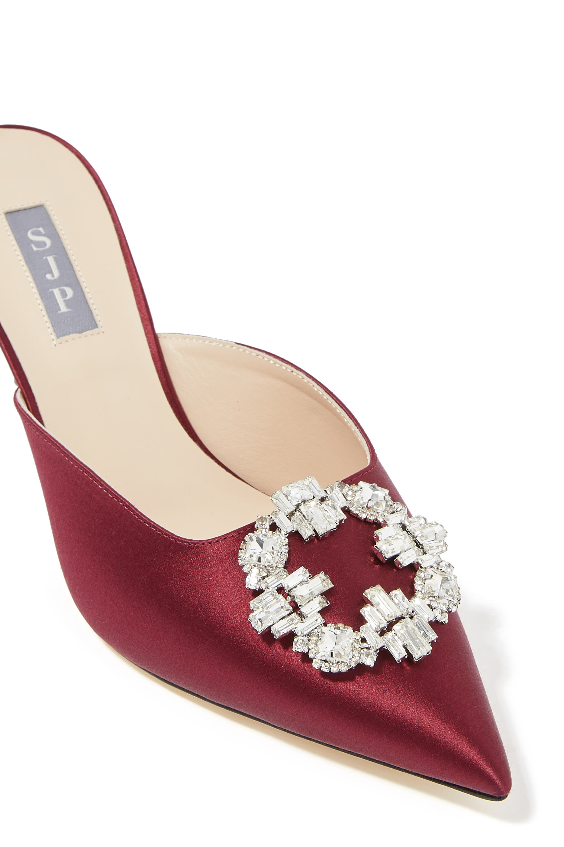 Laila 70 Satin Mules