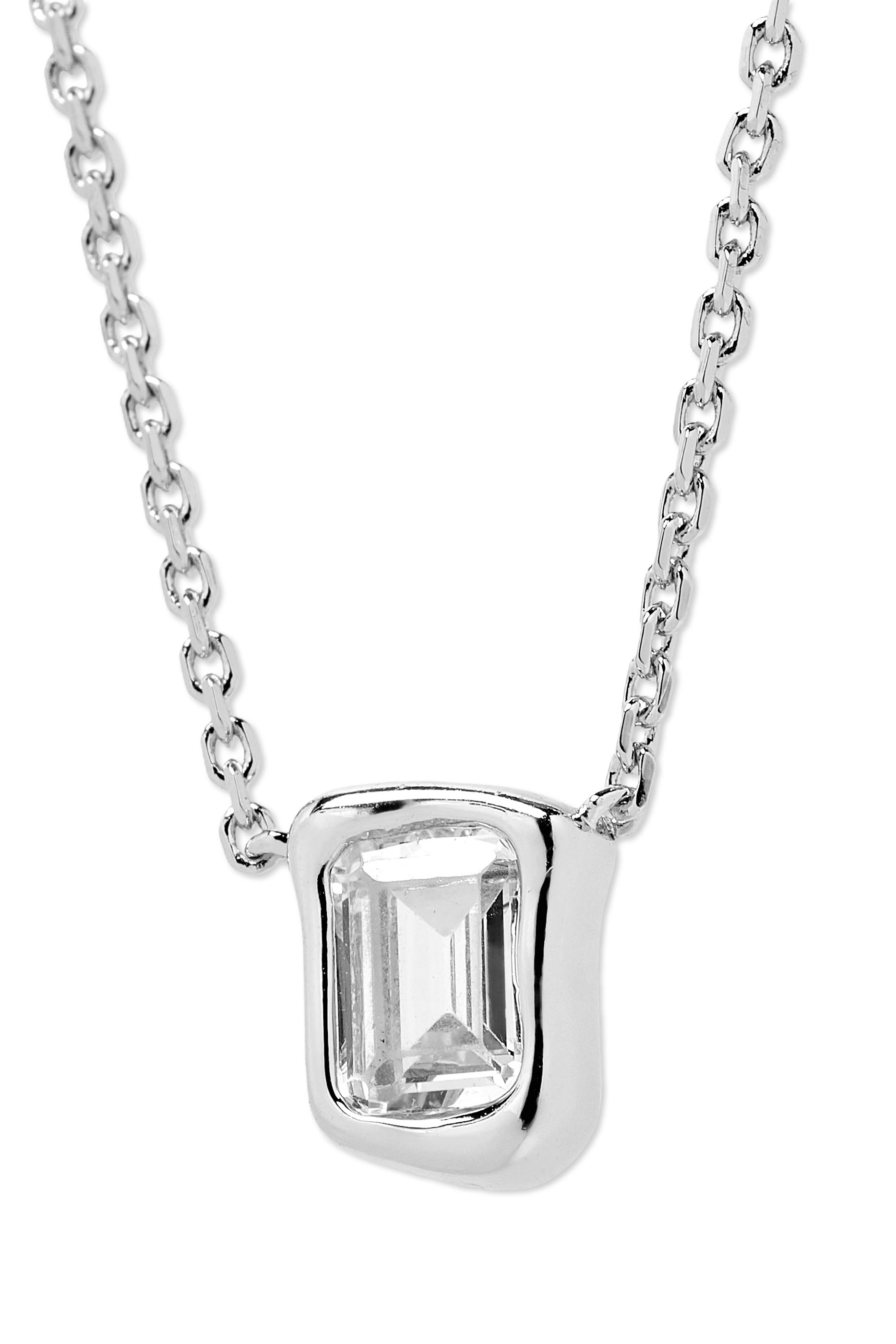 Molten Glass Pendant Necklace