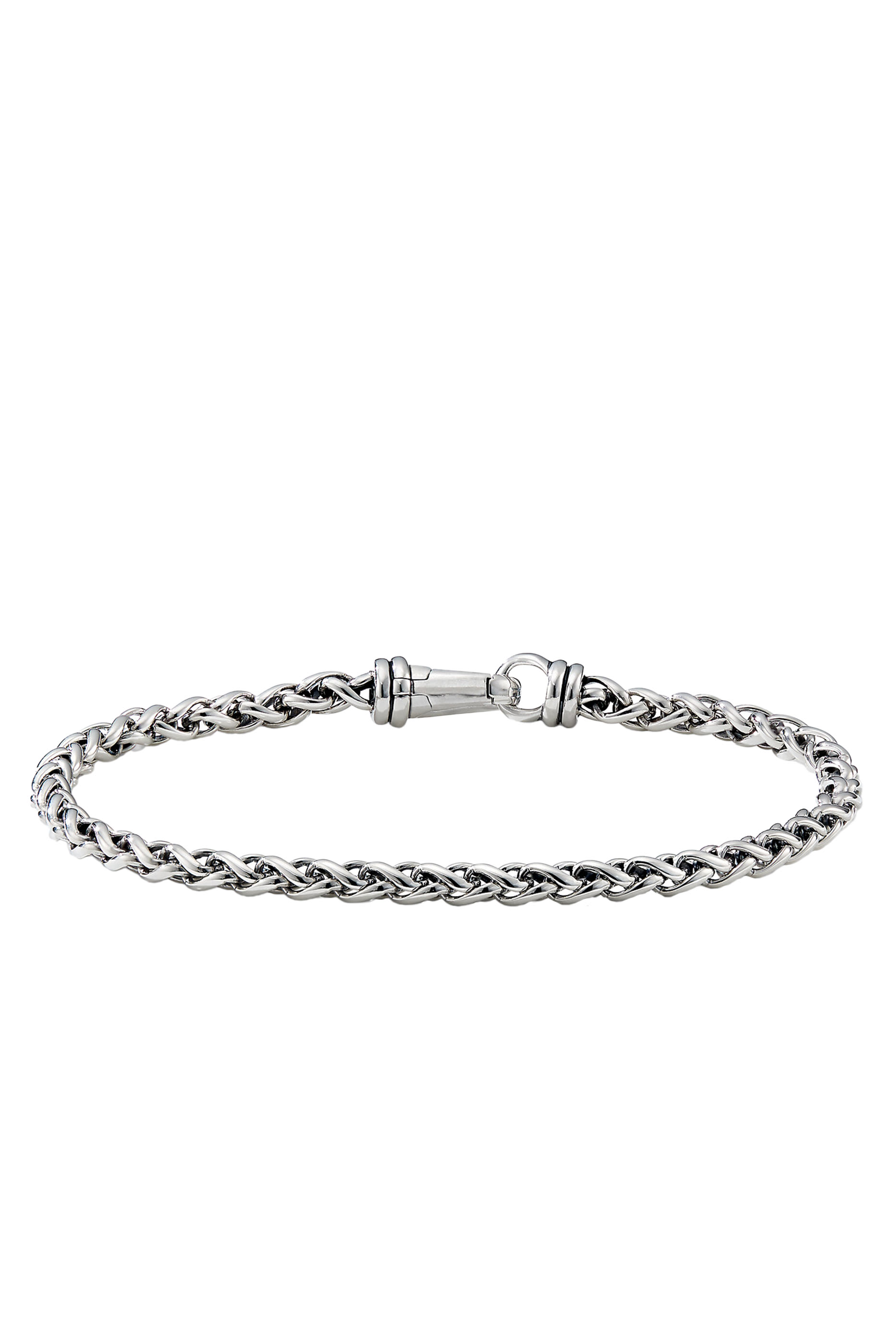 Wheat Chain Bracelet, Sterling Silver