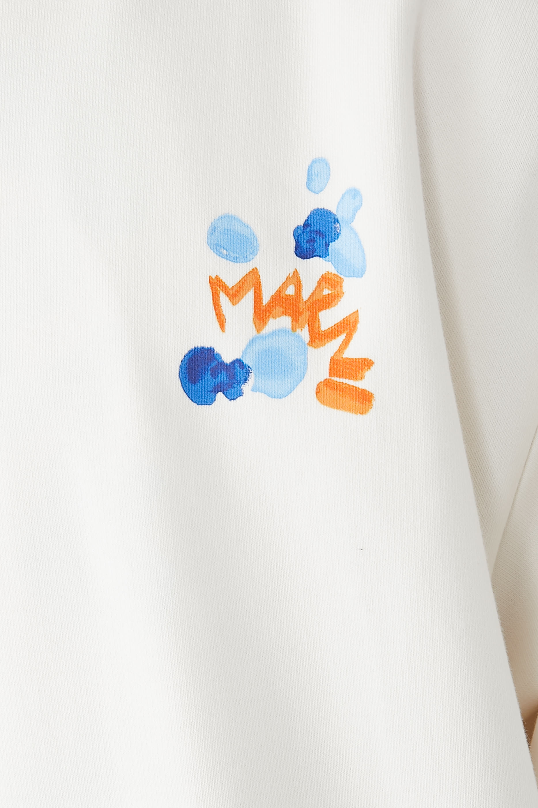 Logo-Print Cotton Hoodie