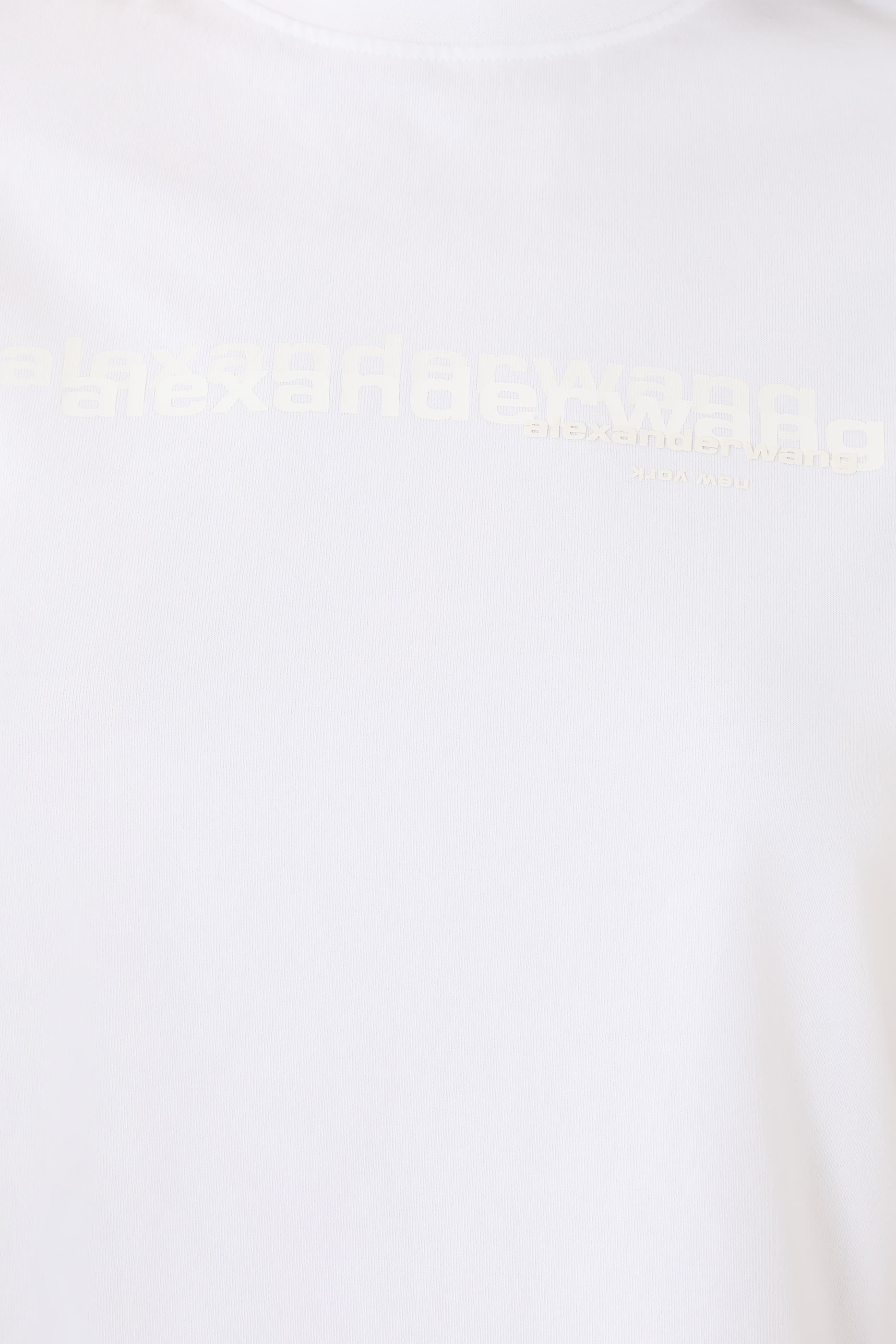 Shrunken Logo Cotton T-Shirt