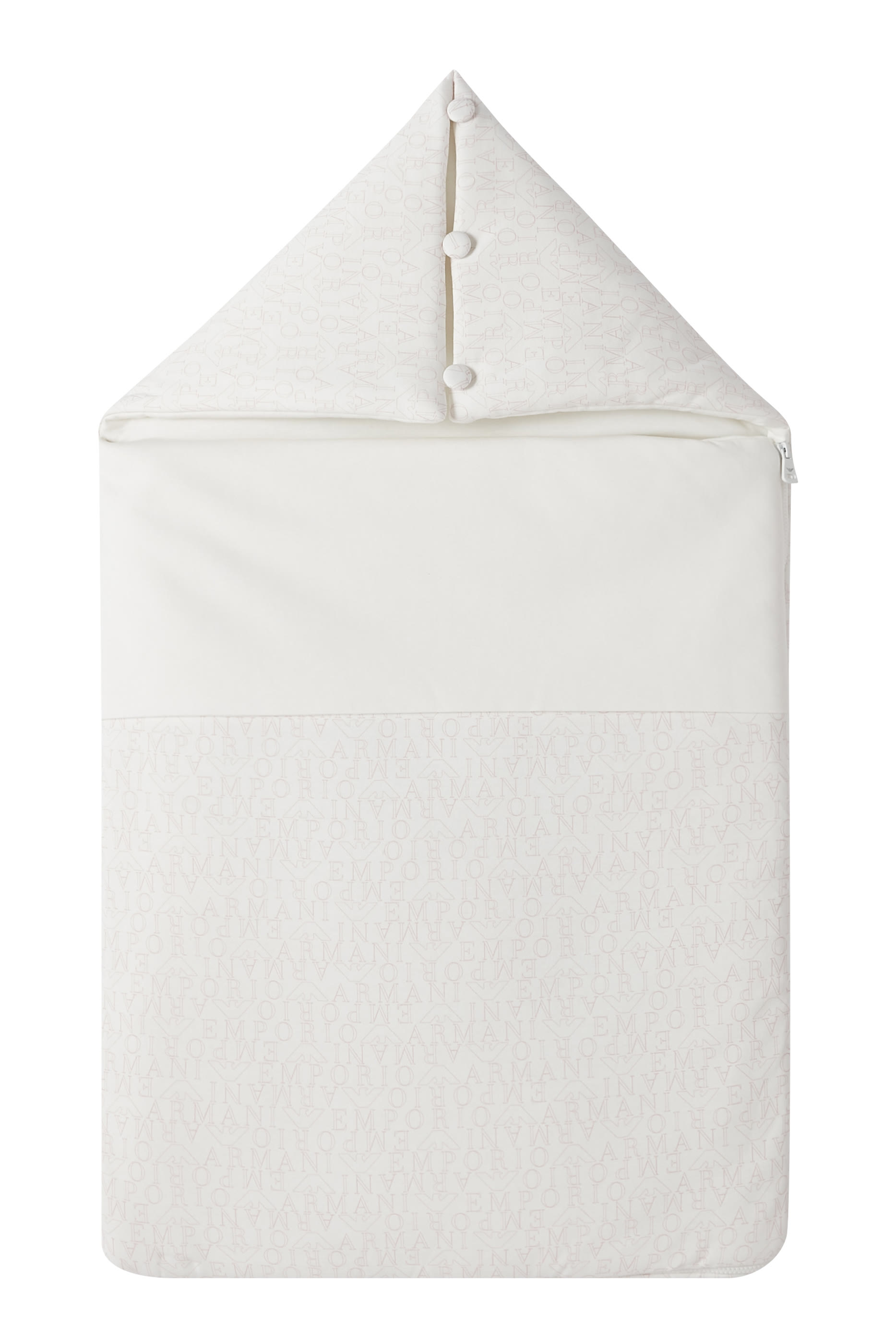 Kids All-Over EA Text Logo-Printed Sleeping Bag