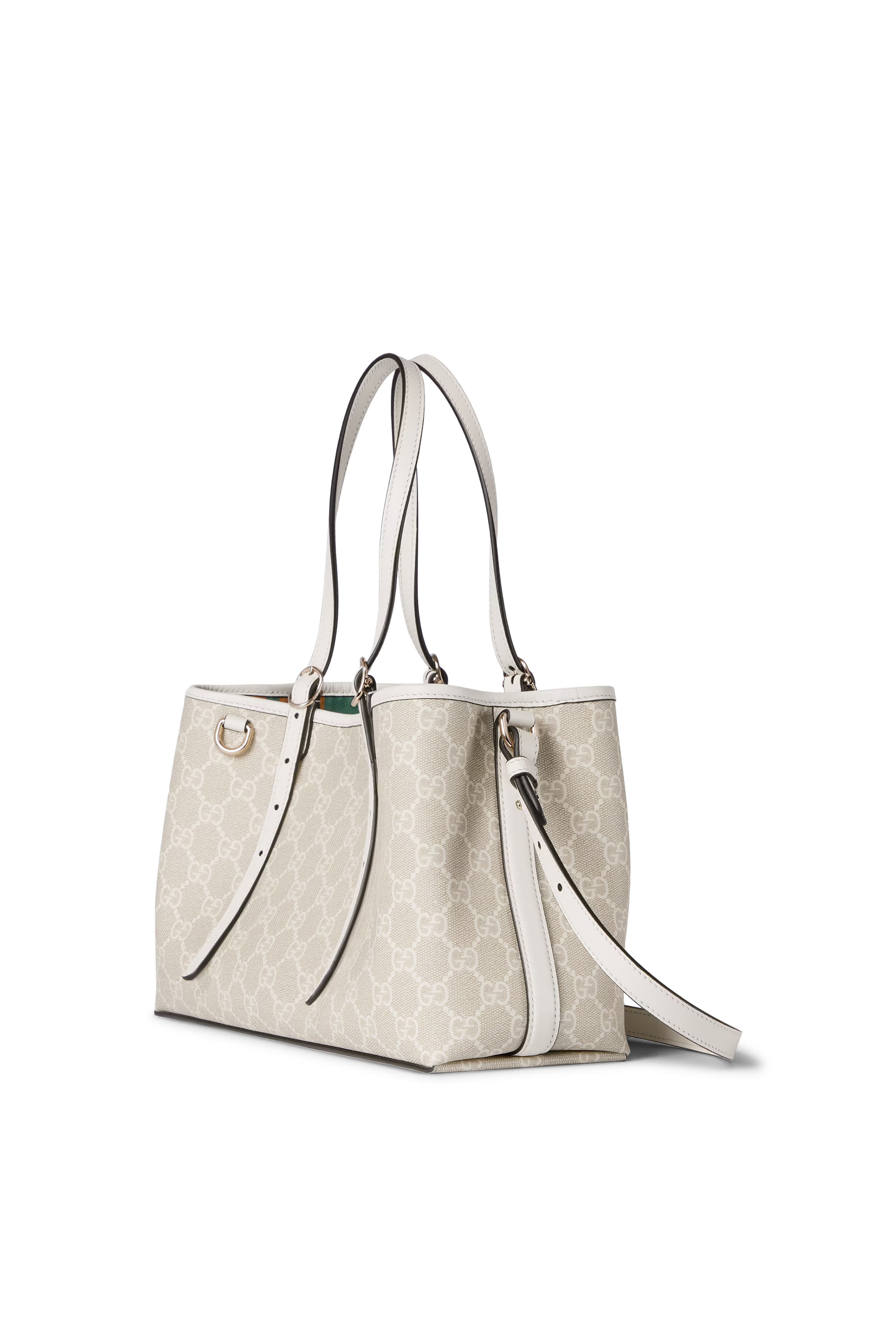 GG Emblem Small Tote Bag