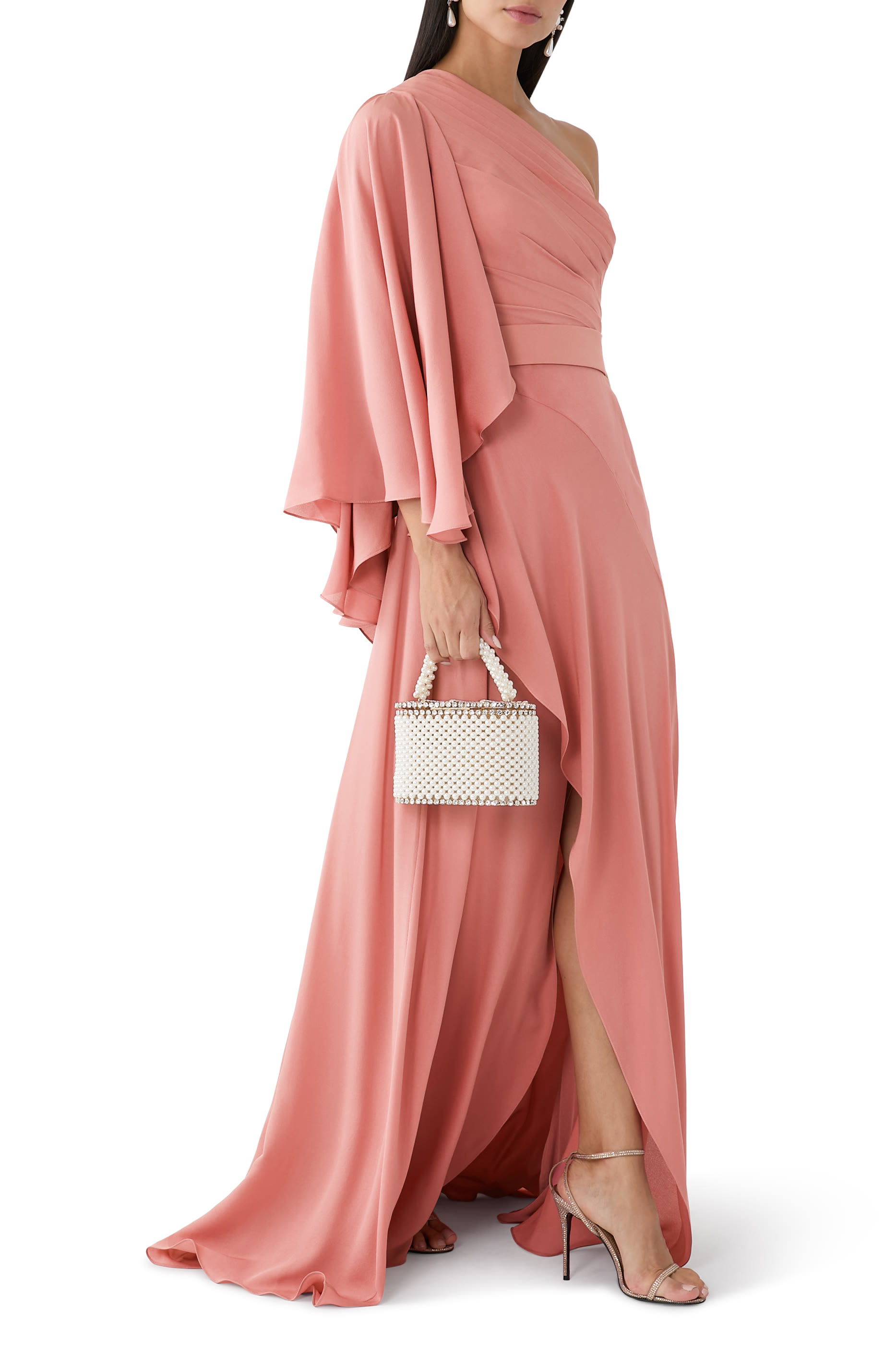One-Shoulder Gown