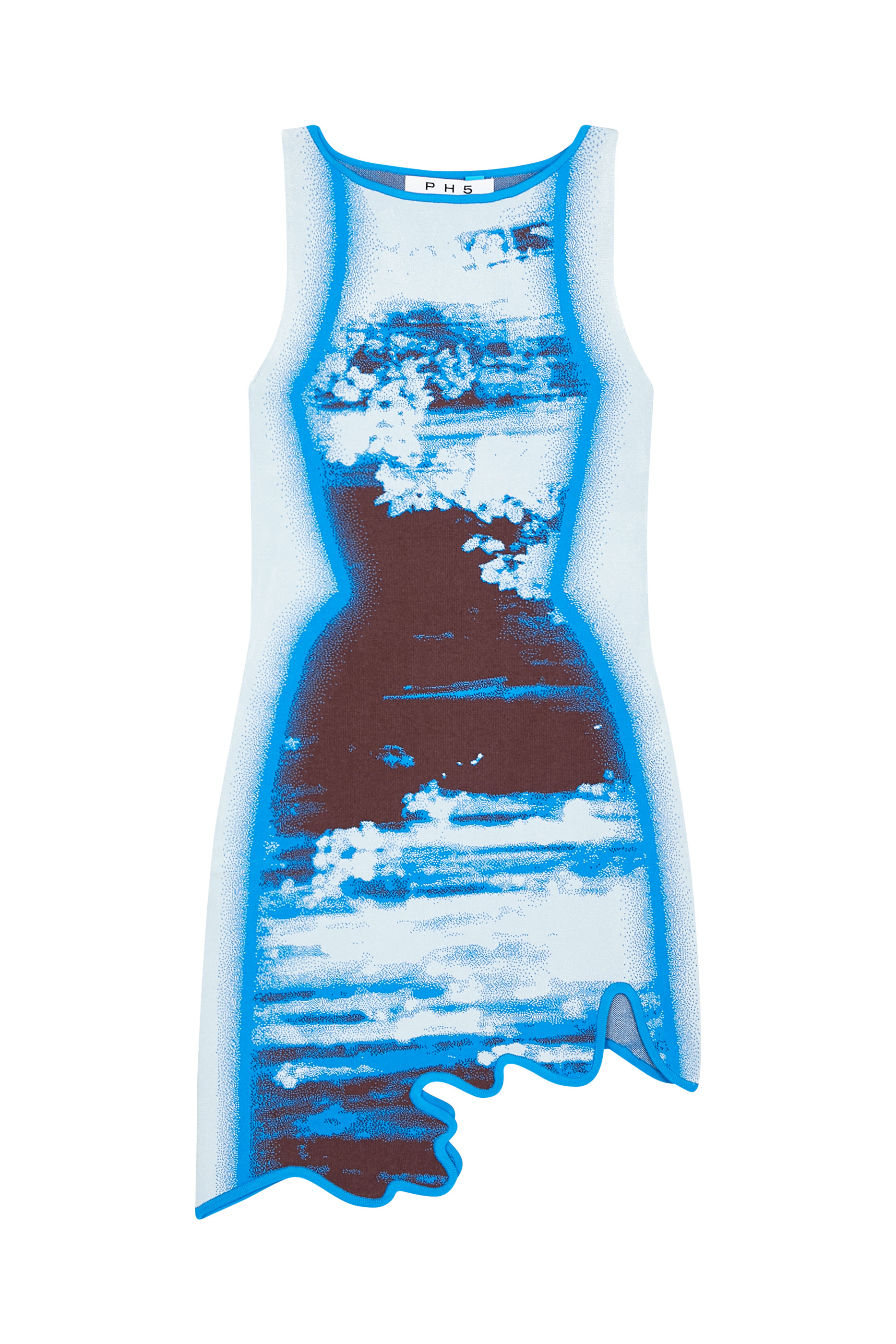 Hazel Mini Wavy Dress