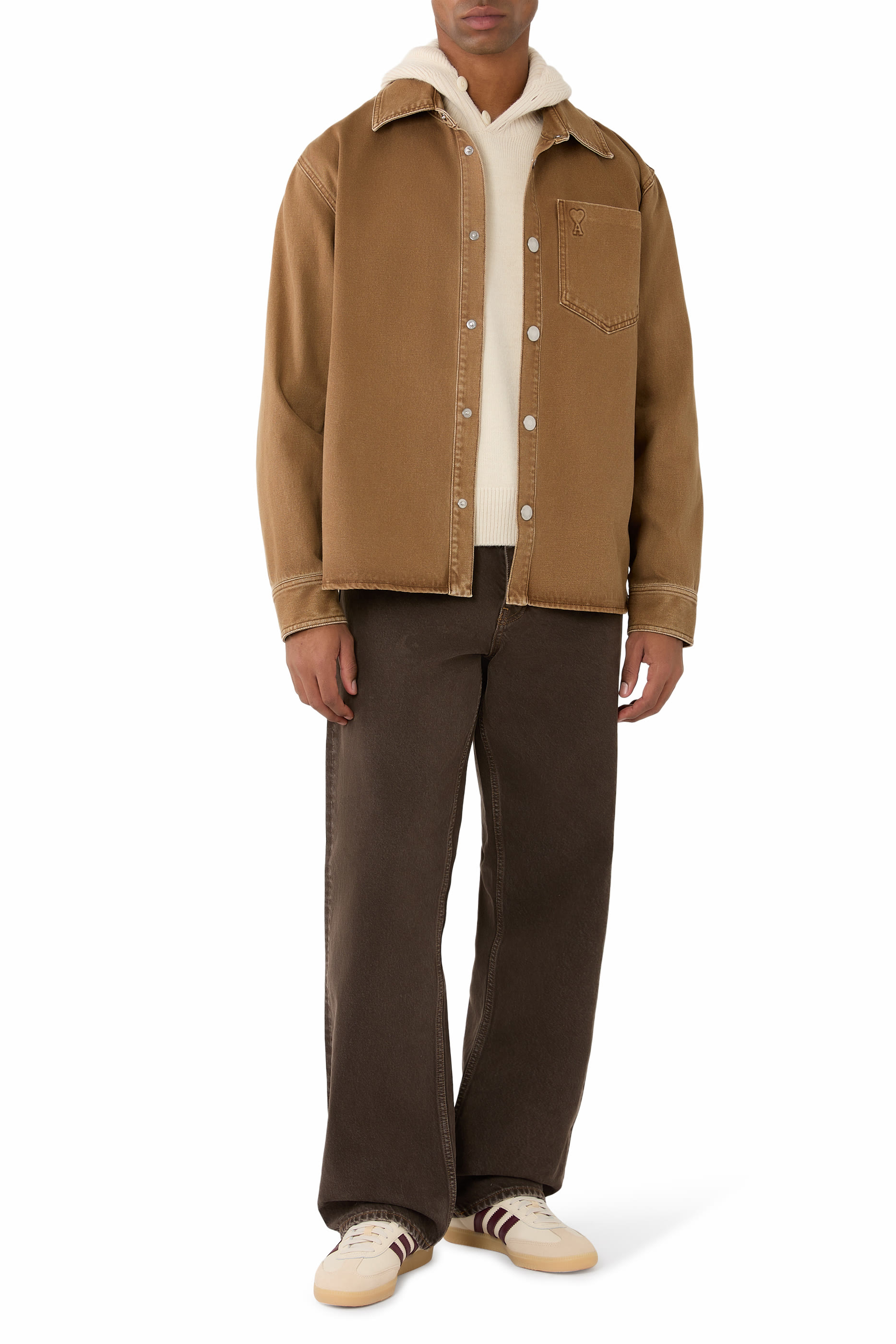 Cotton Ami De Cœur Overshirt 