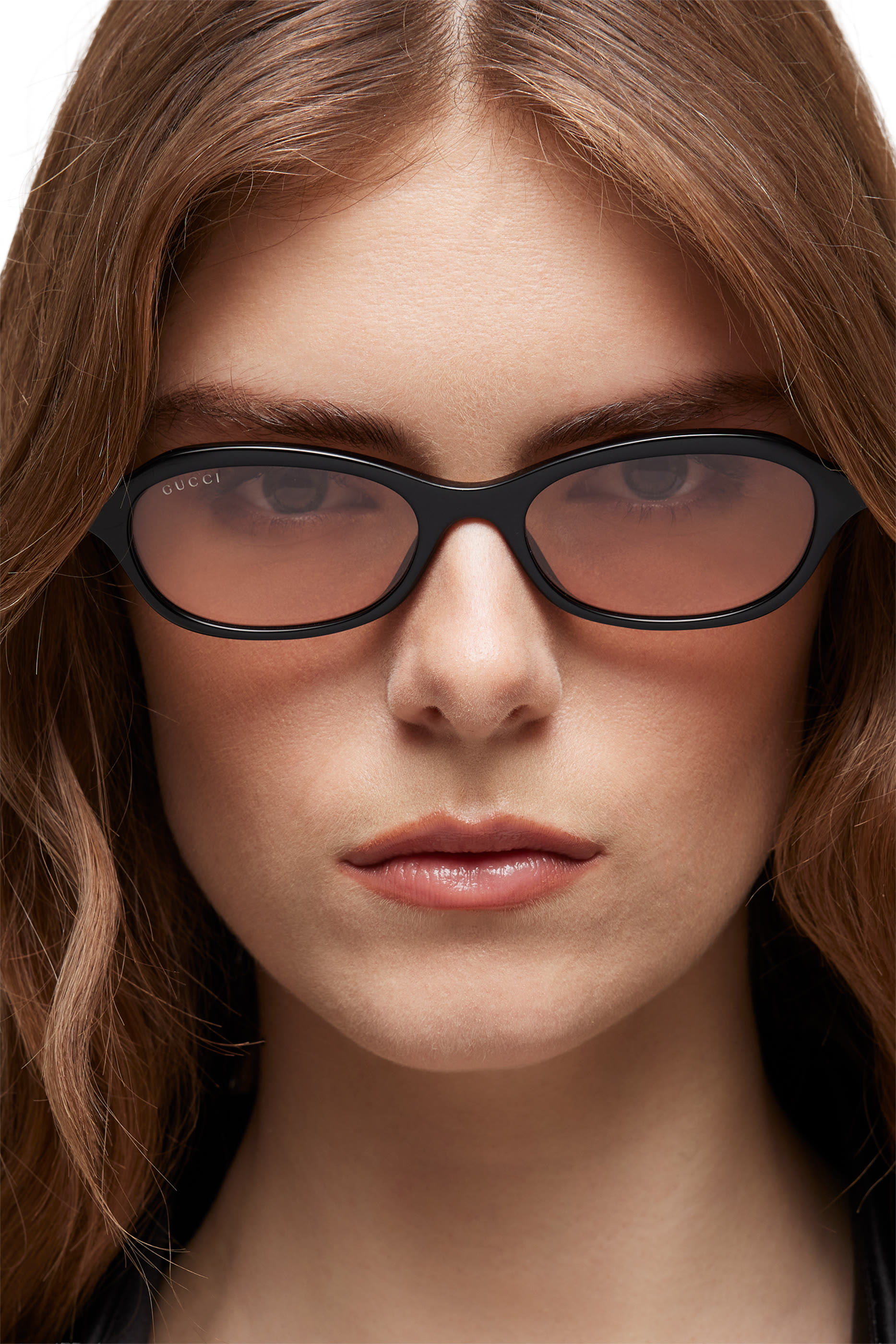 Oval-Frame Sunglasses