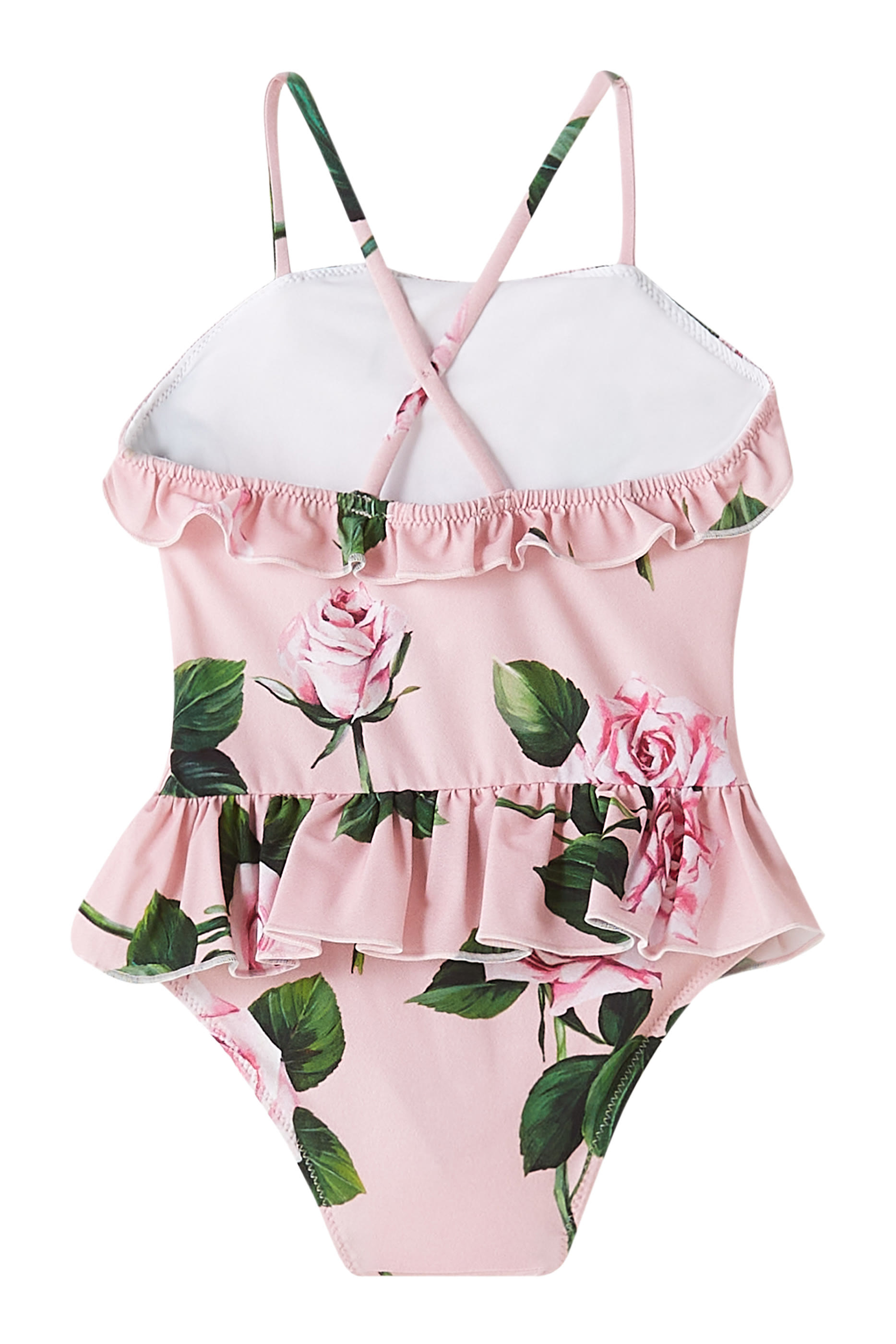 Kids Rose Print Swimsuit