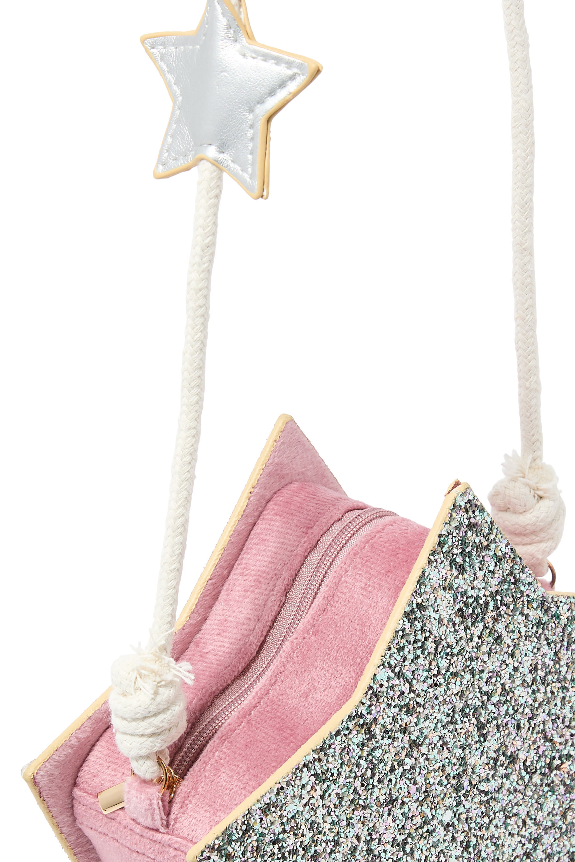 Kids Sparkly Glitter Star Bag