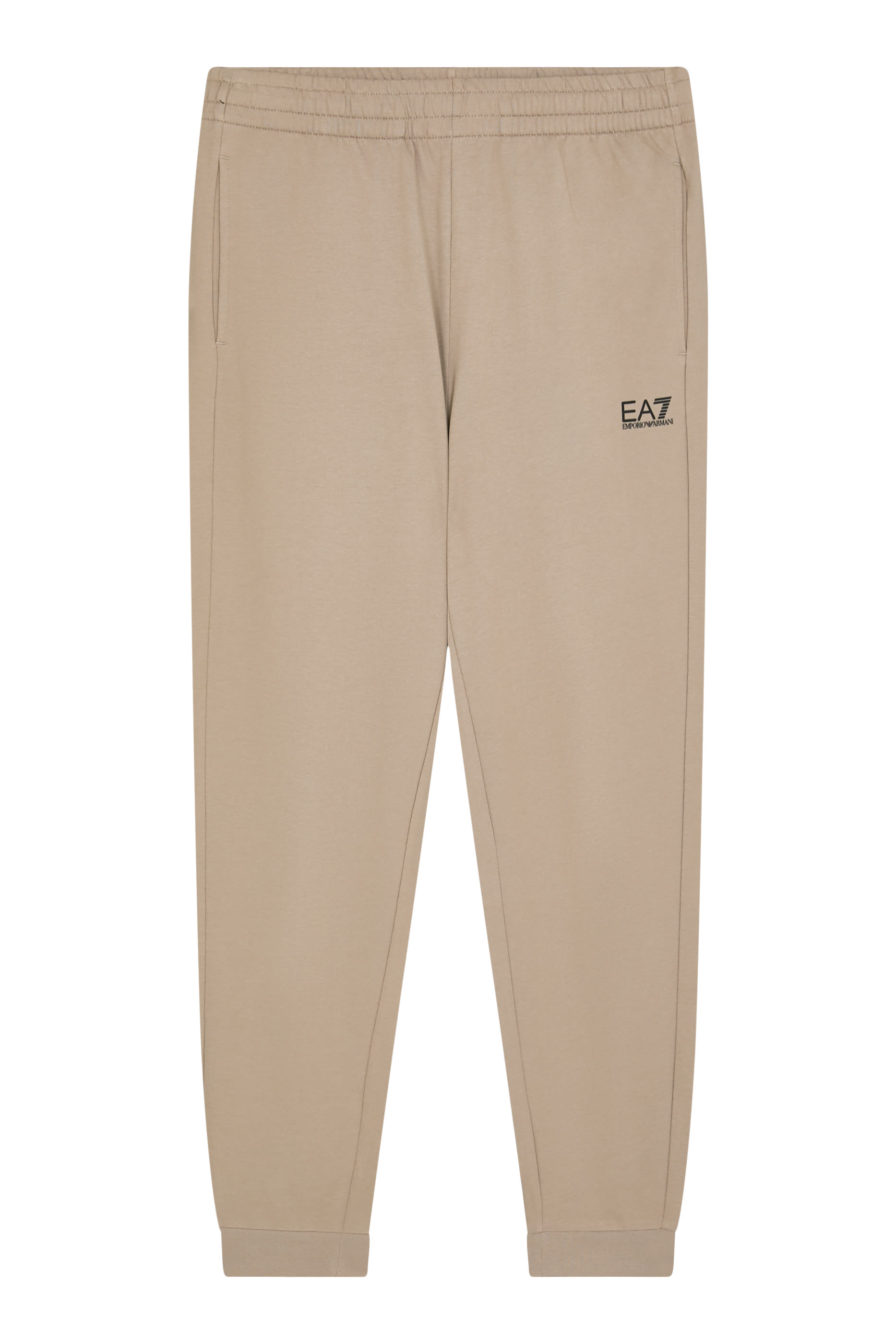 EA7 Logo Cotton Sweatpants
