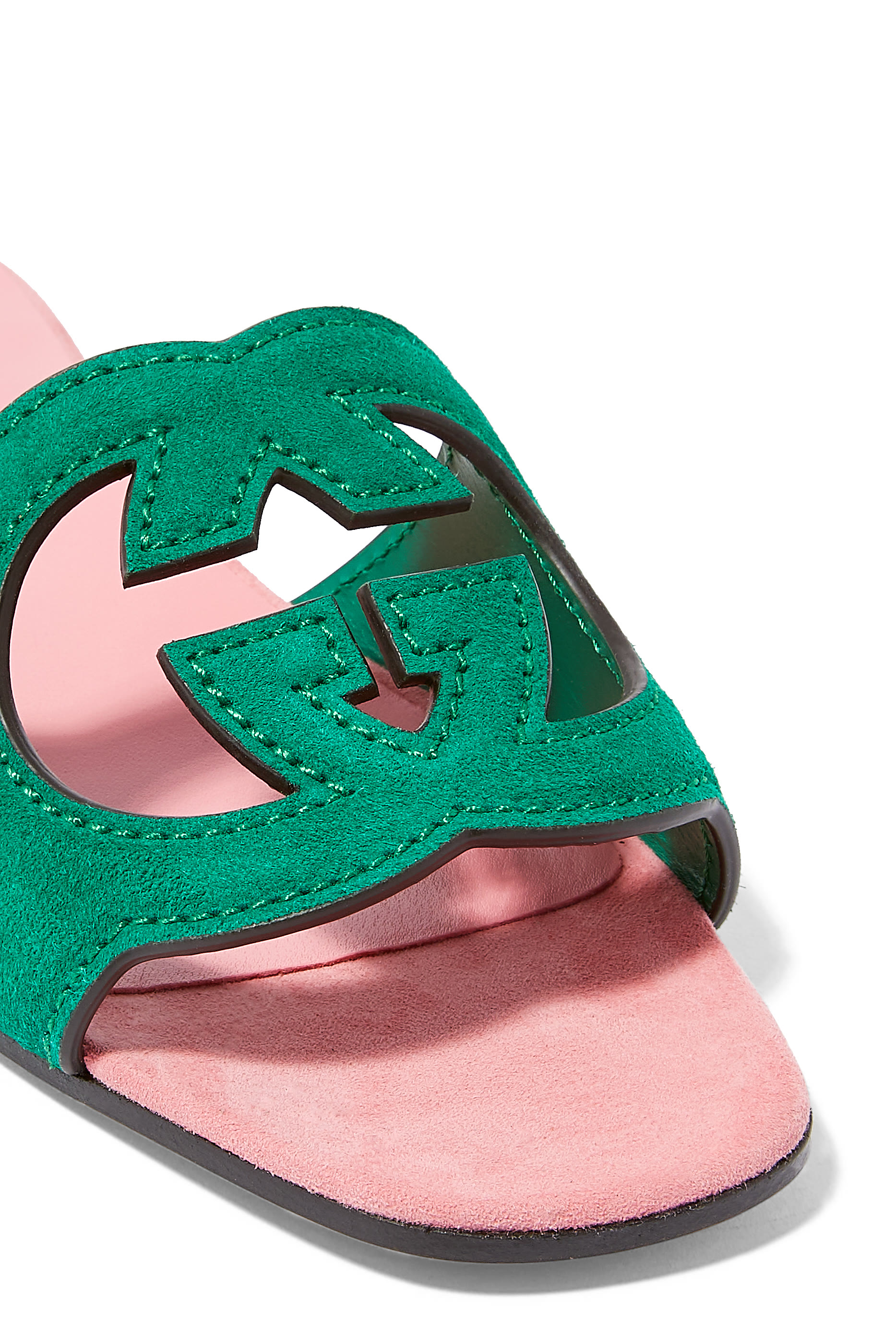 Interlocking G Cut-Out Mules