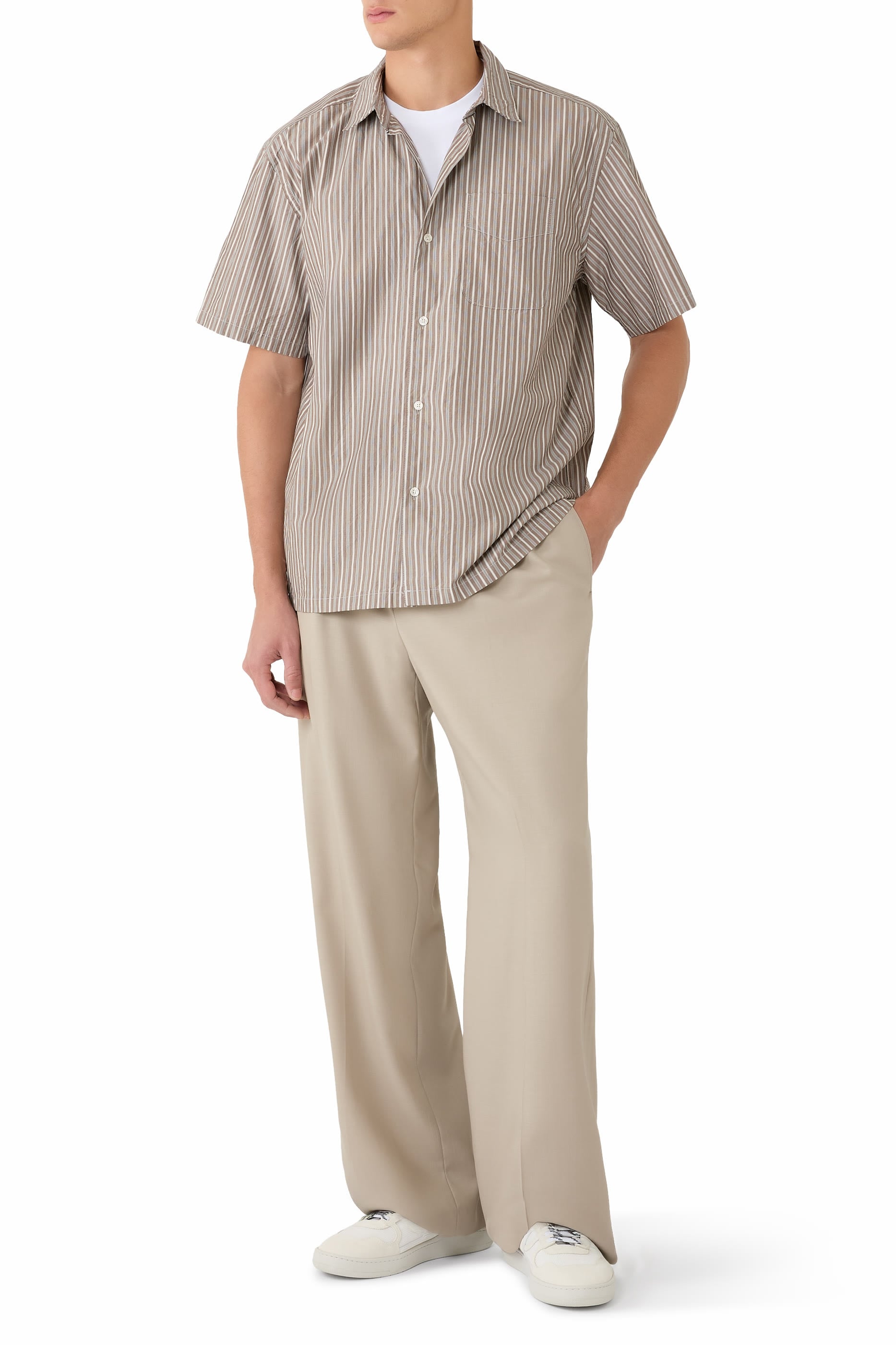 Surface Typewriter Stripe Shirt