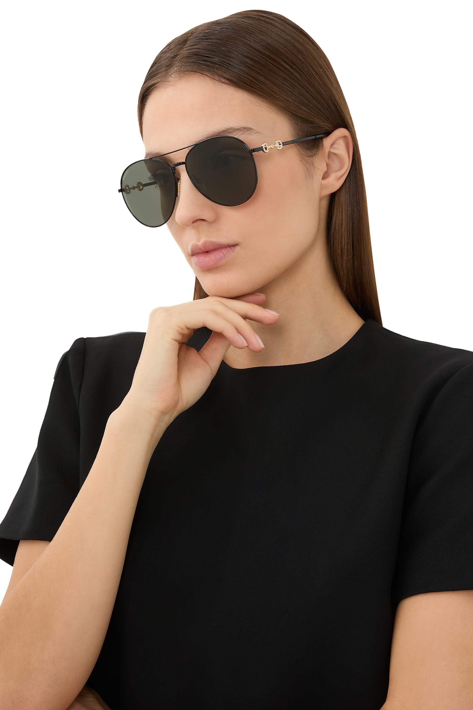 Aviator Frame Sunglasses