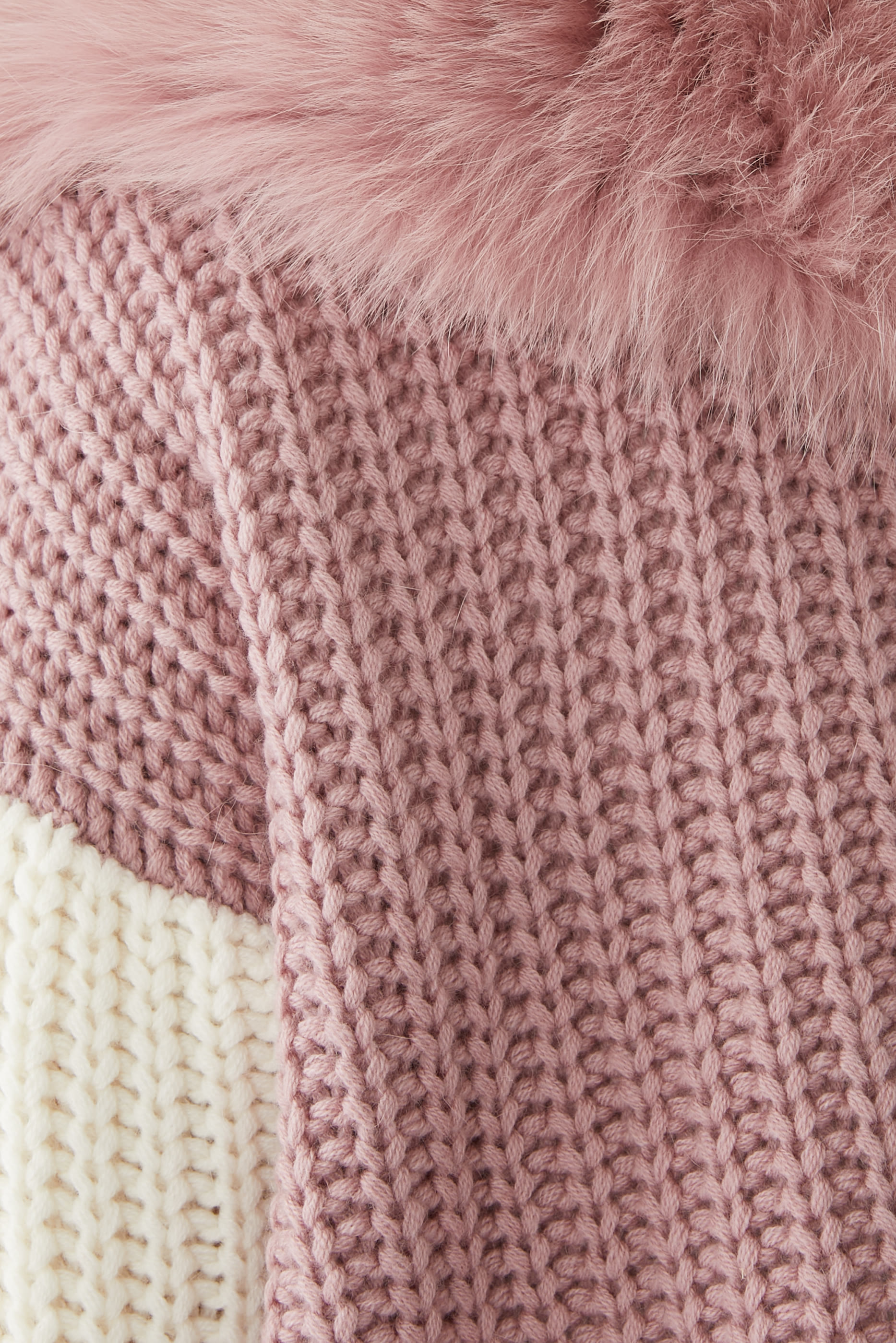 Dual Tone Faux Collar Cardigan