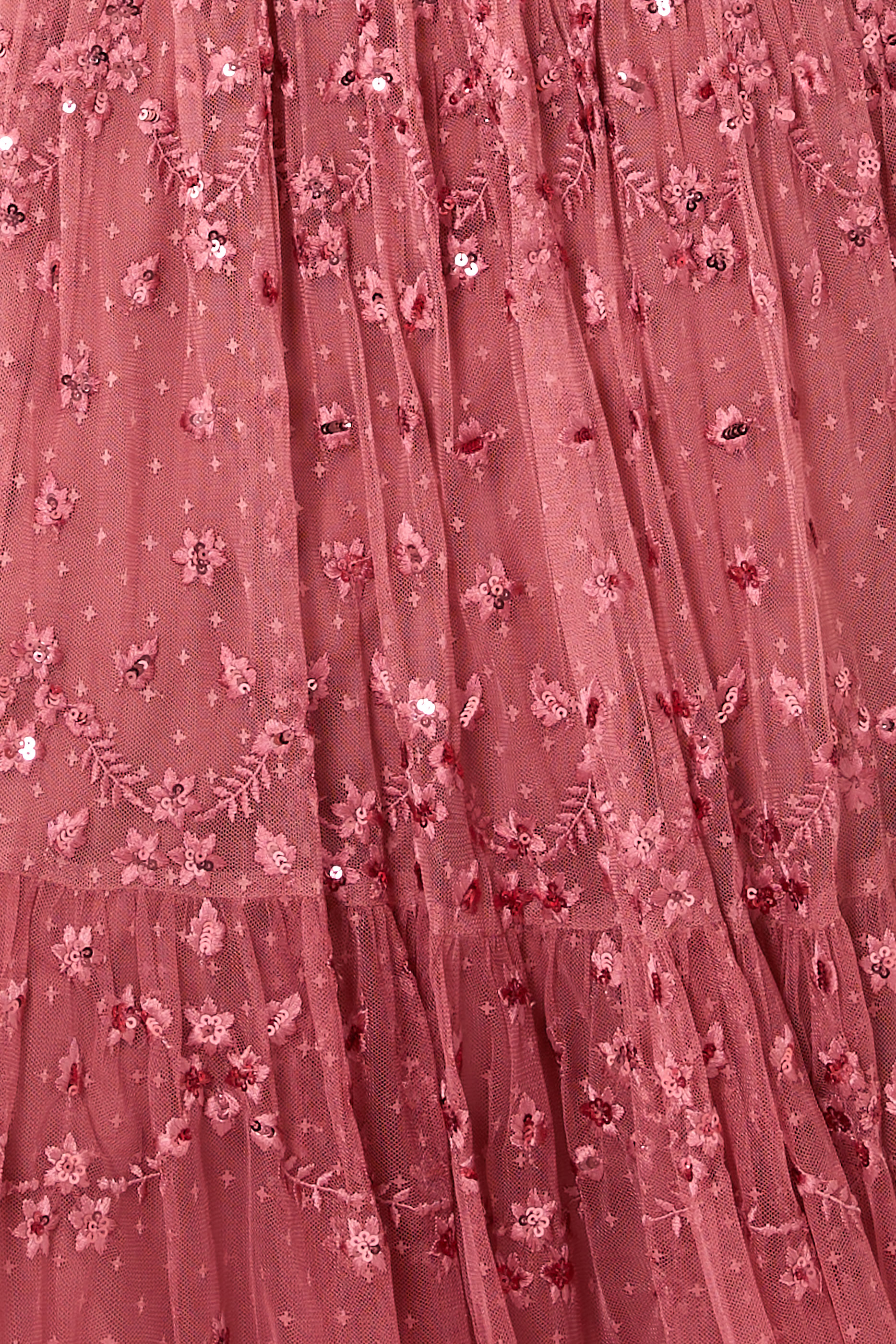 Clover Short Sleeve Ankle Gown