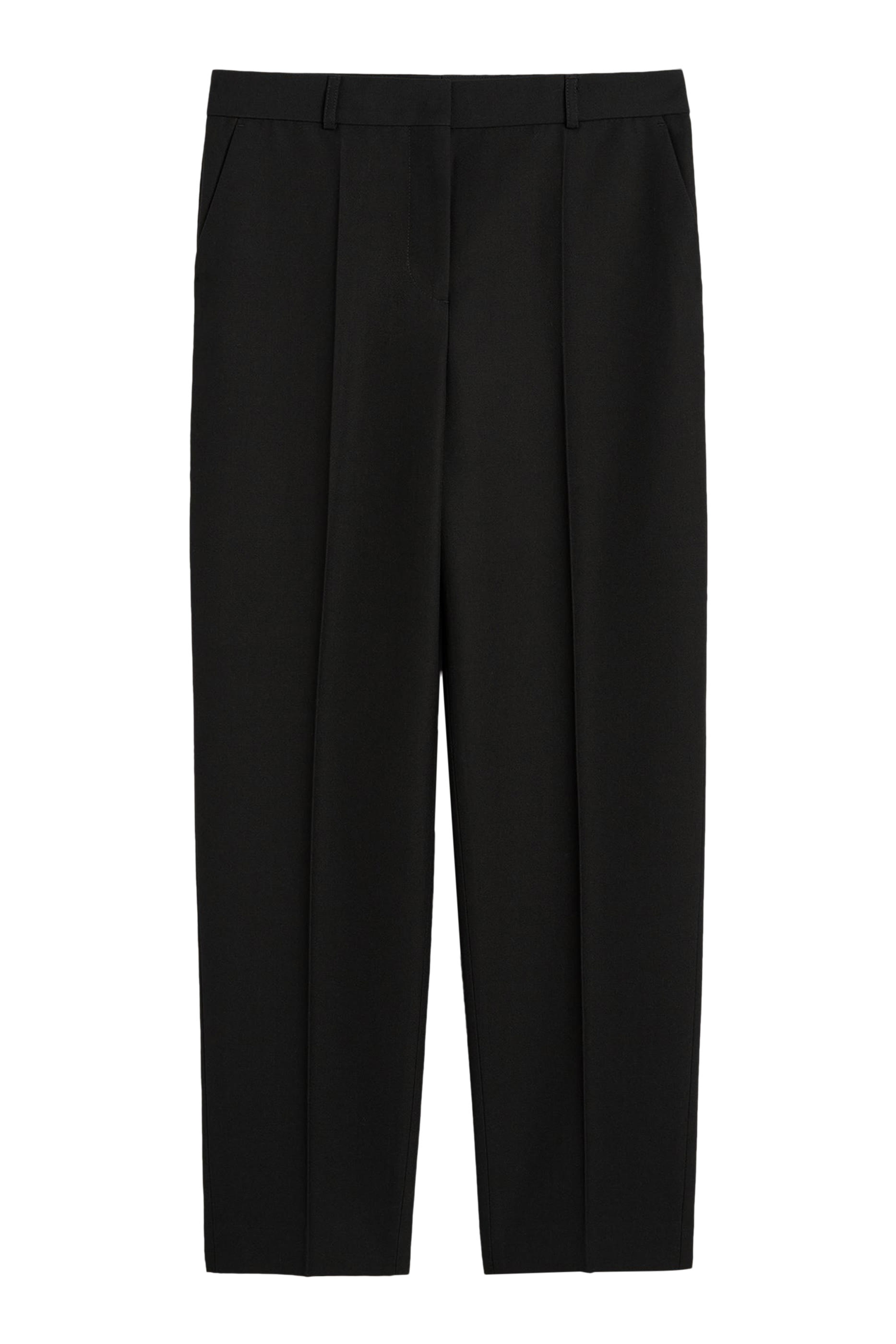 Low-Waist Tailored Trousers