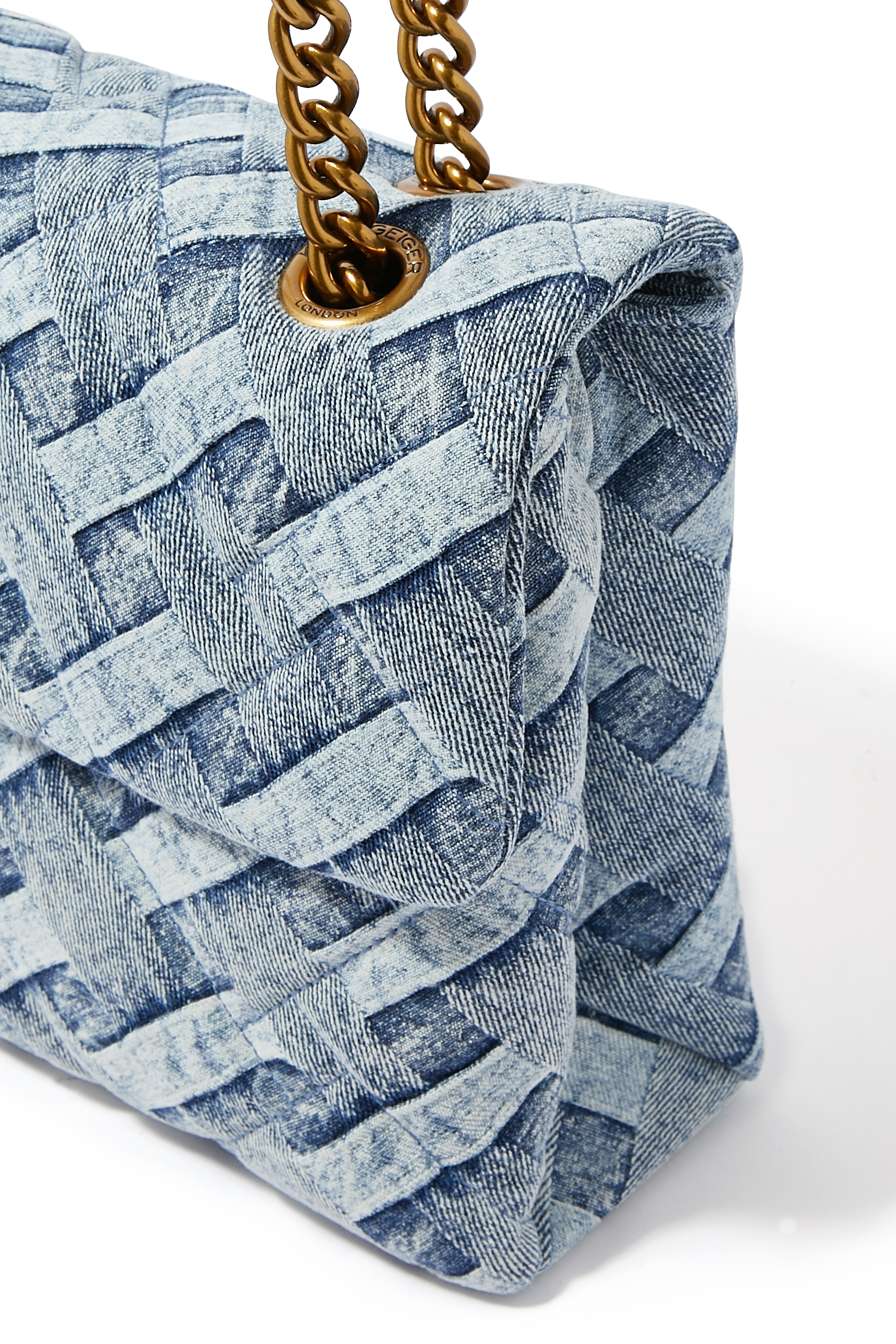 Large Kensington Soft Denim Shoulder Bag