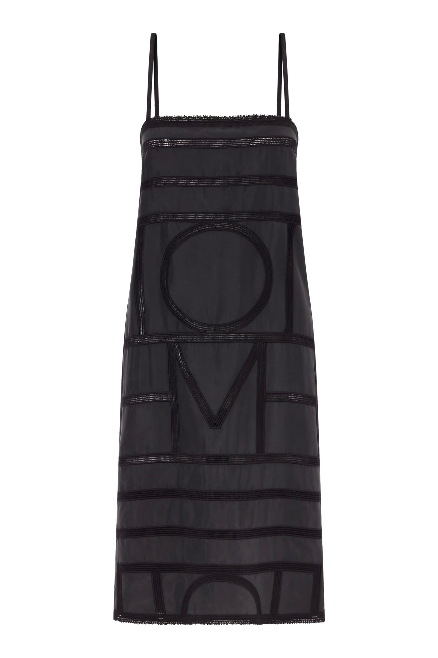 Monogram Silk Dress