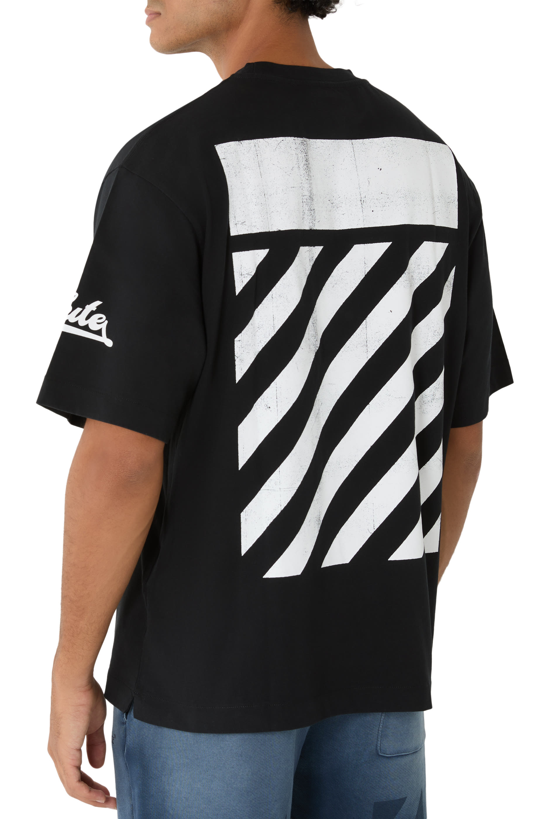 Big Off Diagonal Skate Logo T-Shirt