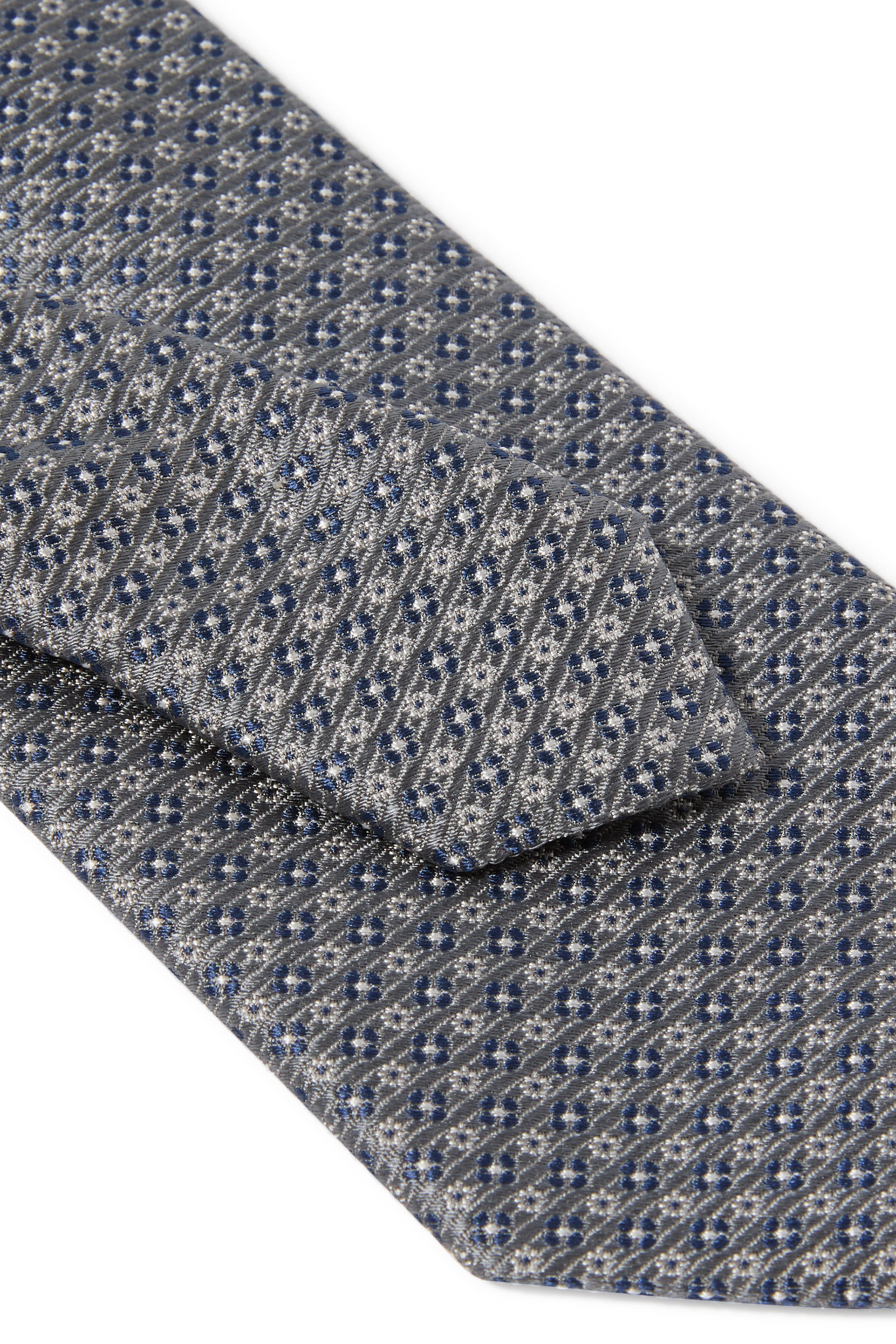 Floral Woven Silk Tie