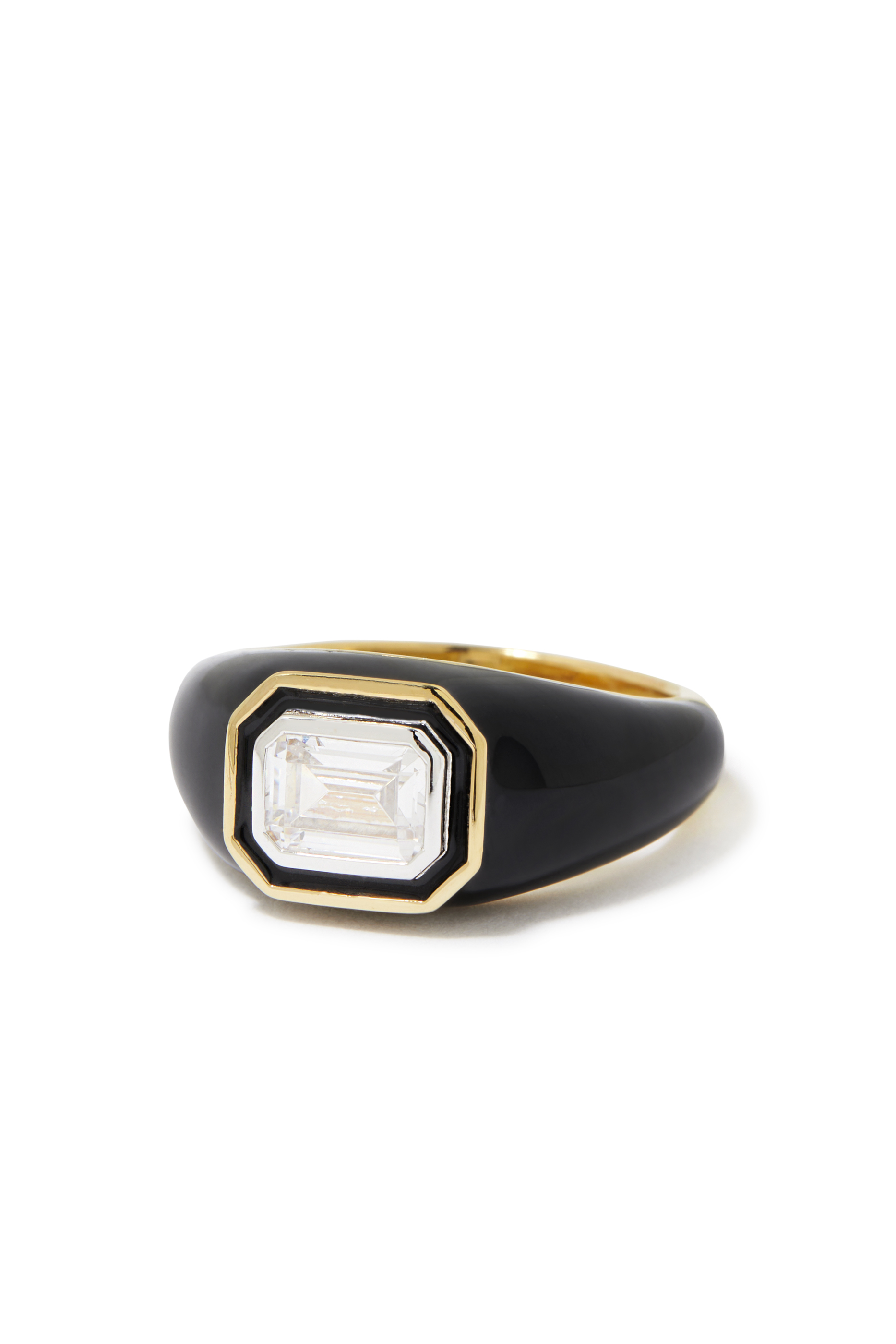 Dome Statement Ring, 18k Gold-Plated Sterling Silver