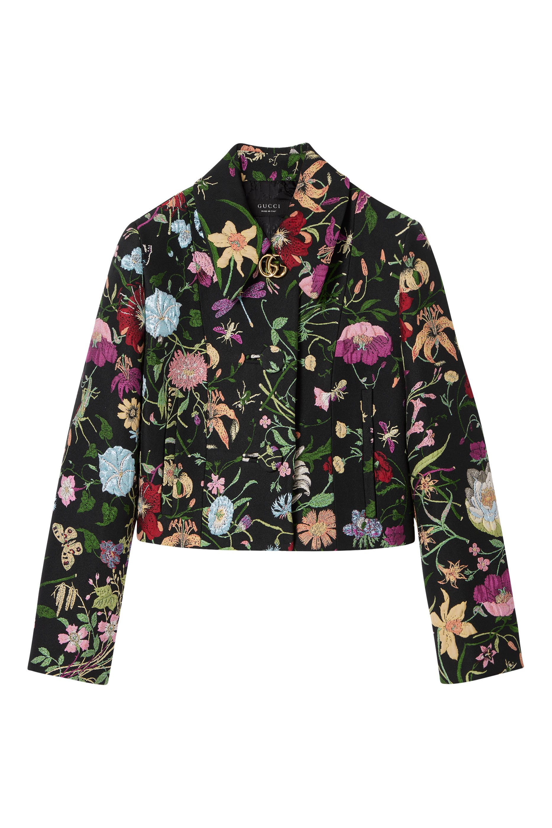 Flora Silk Brocade Jacket