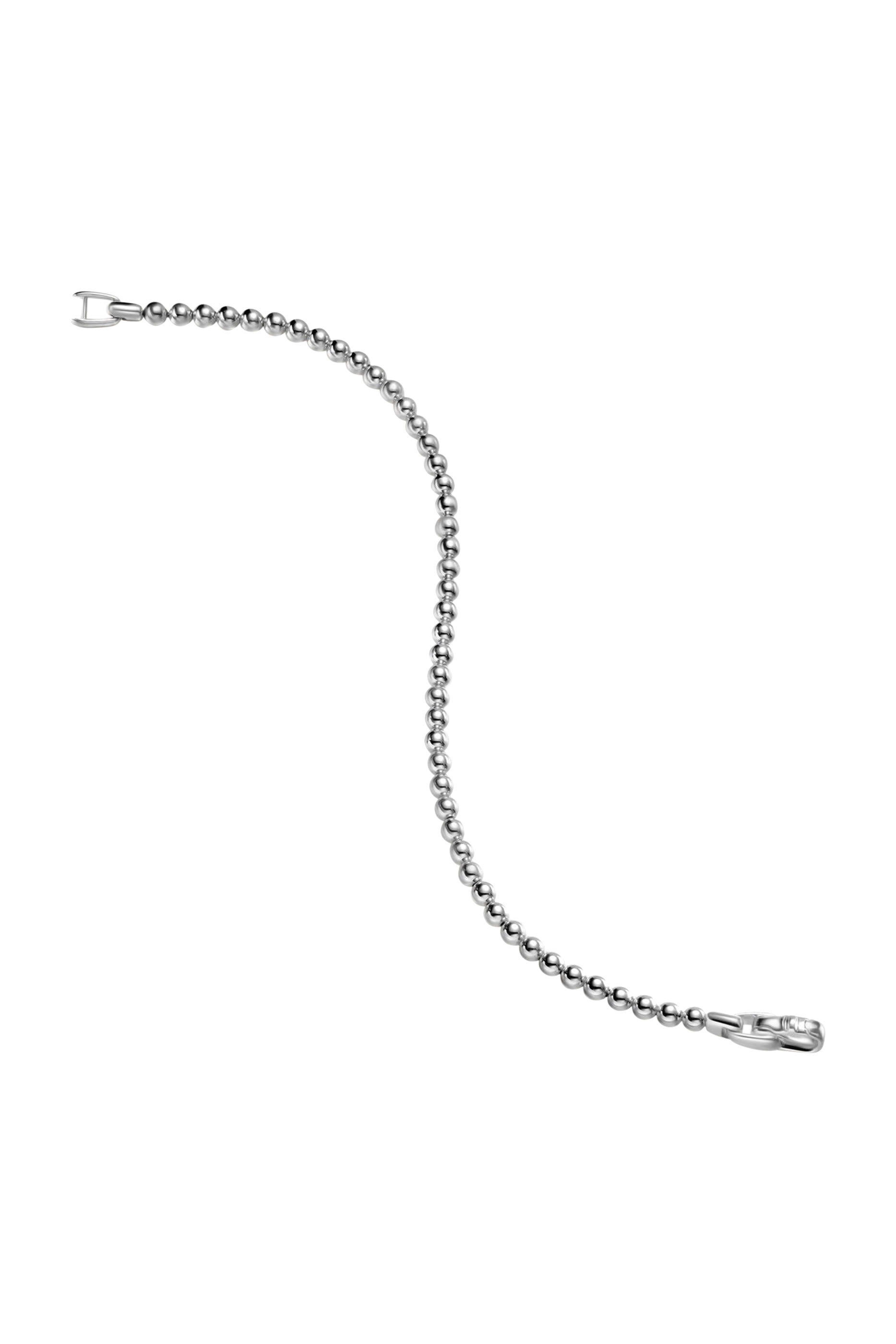  Spiritual Beaded Bracelet, Sterling Silver