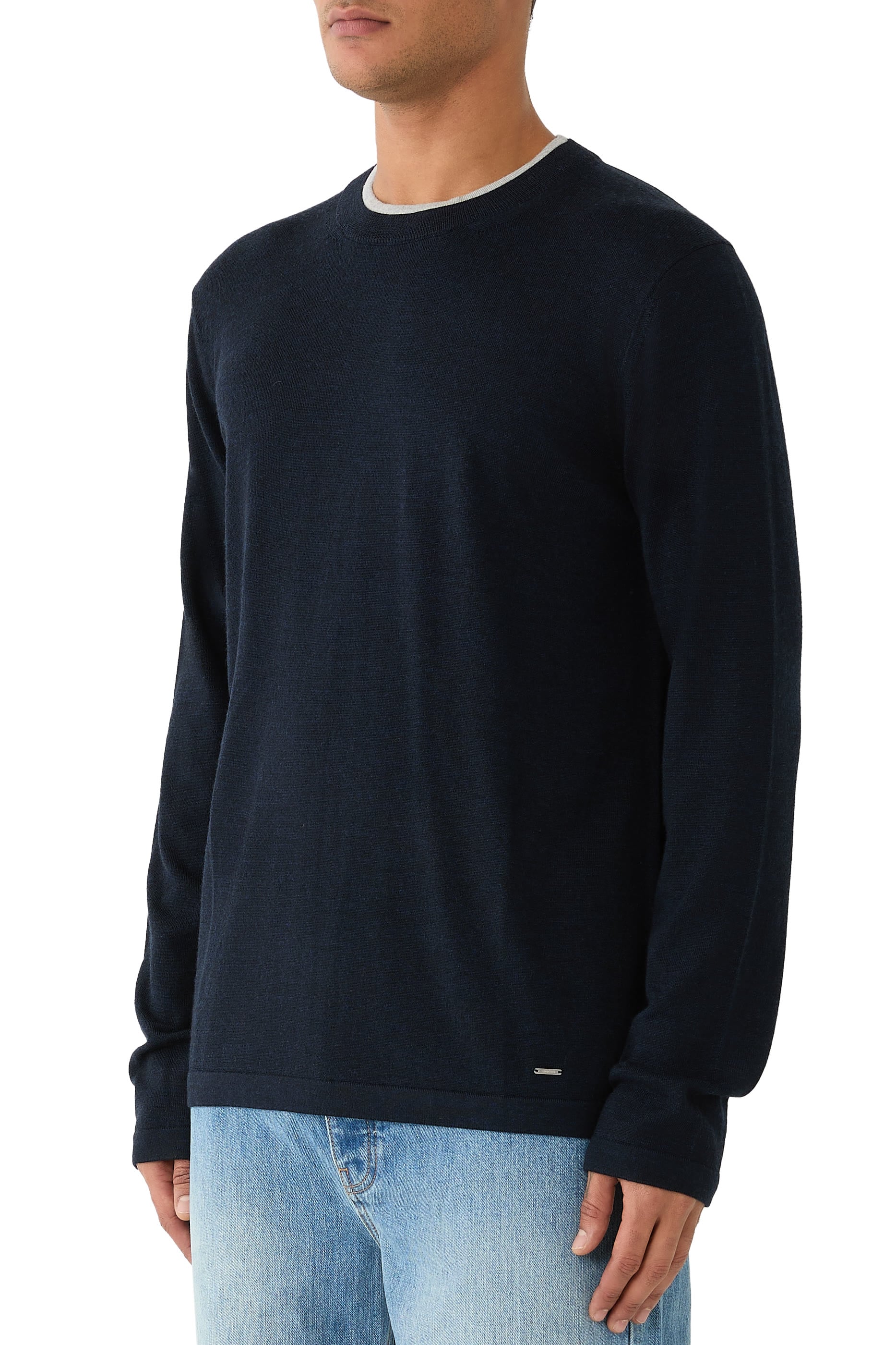 Barret Double Layer Crewneck