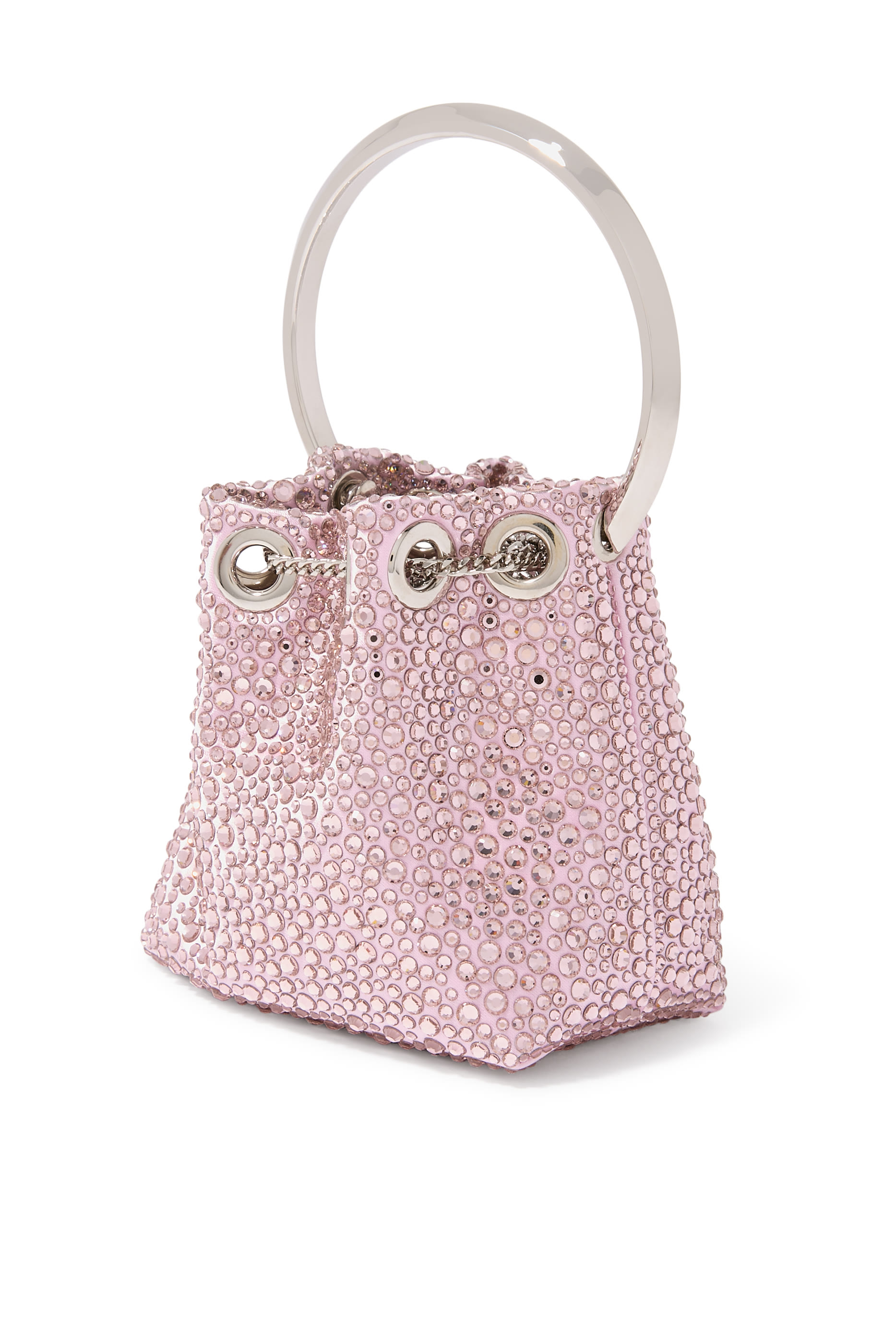 Micro Bon Bon Satin Crystal Mini Bag