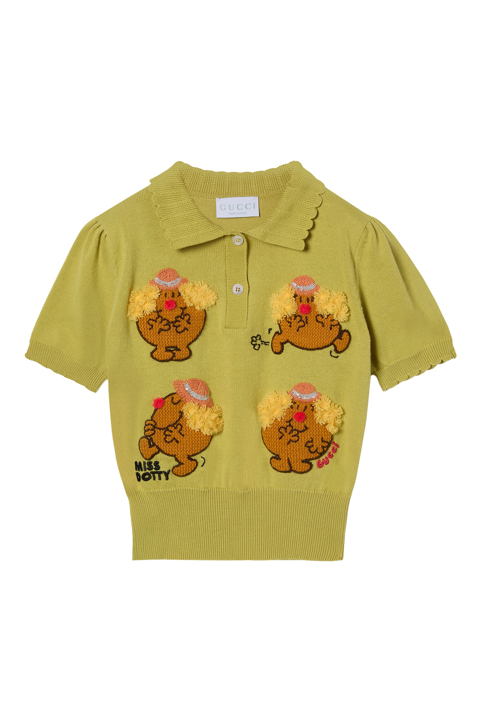 Characters Embroidery Sweater