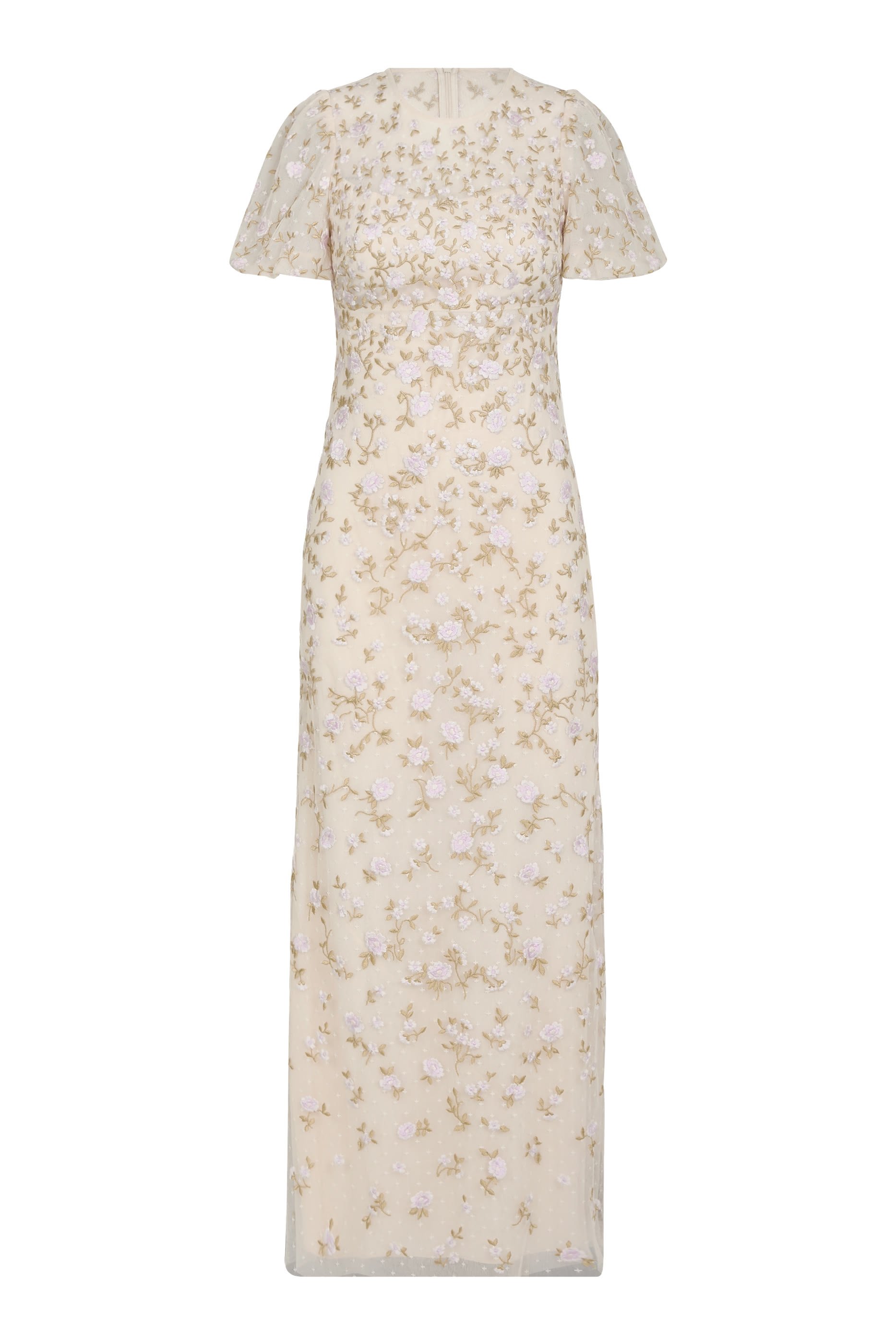 Lea Ditsy Floral Evening Dress